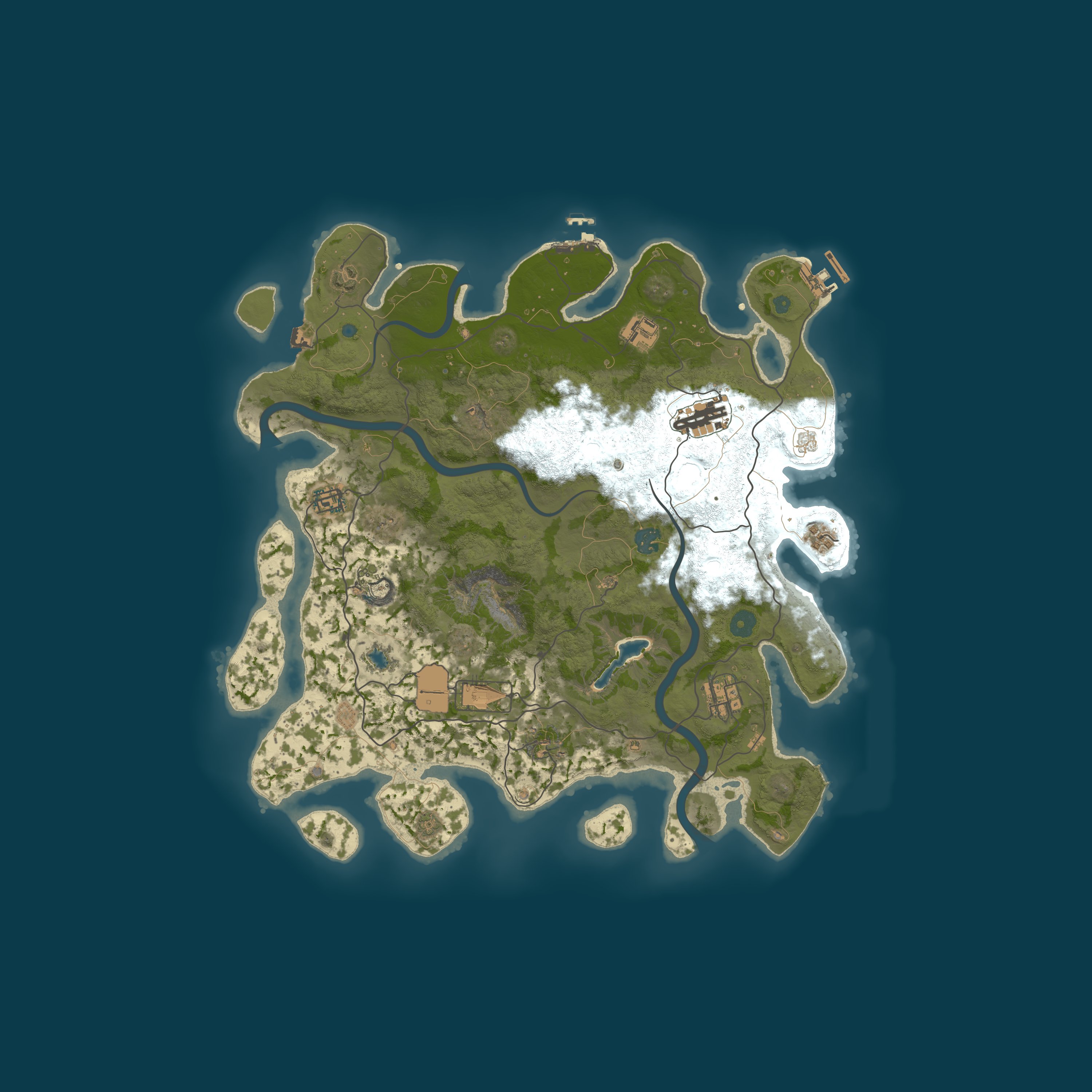 Rust map 4000/143254