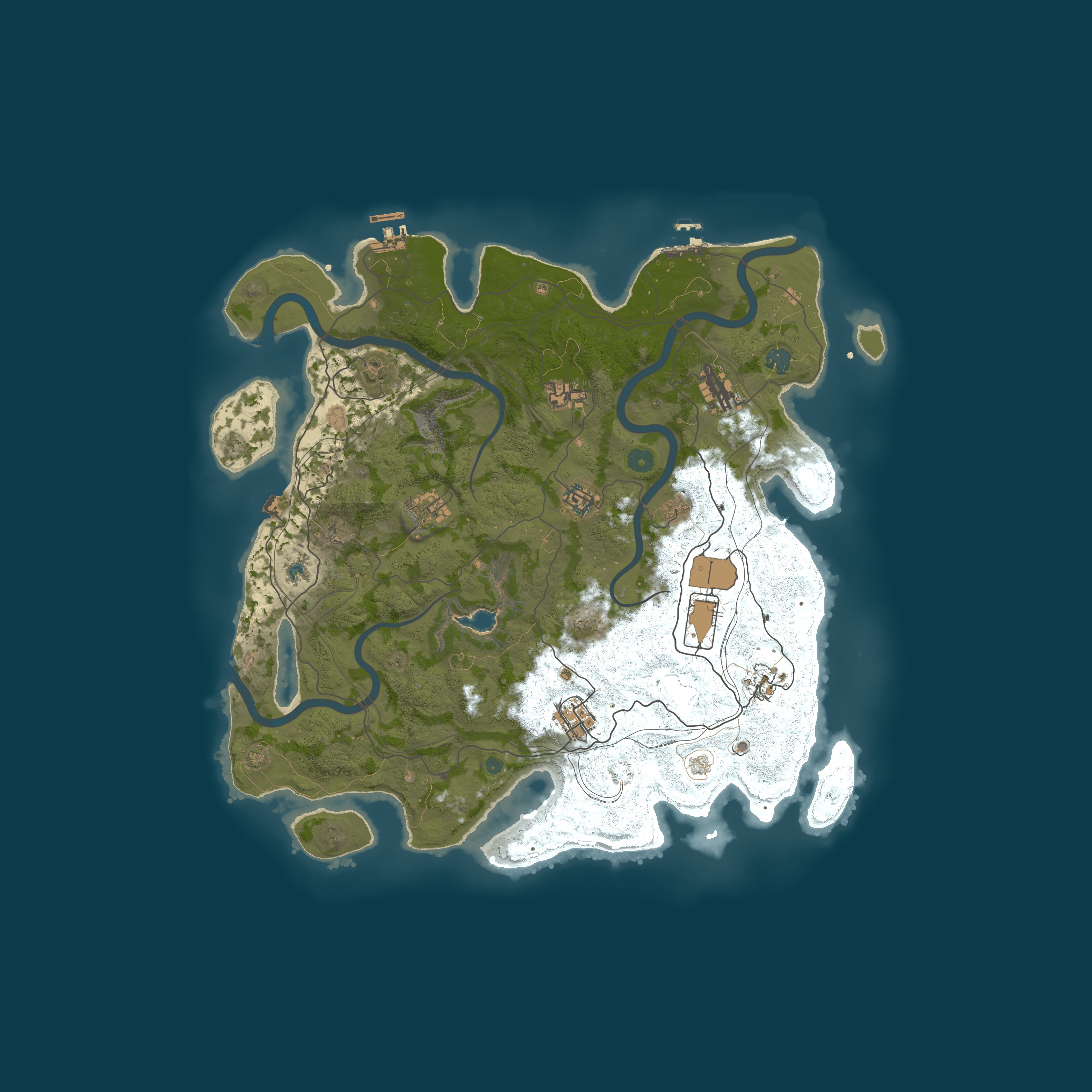 Карта сервера