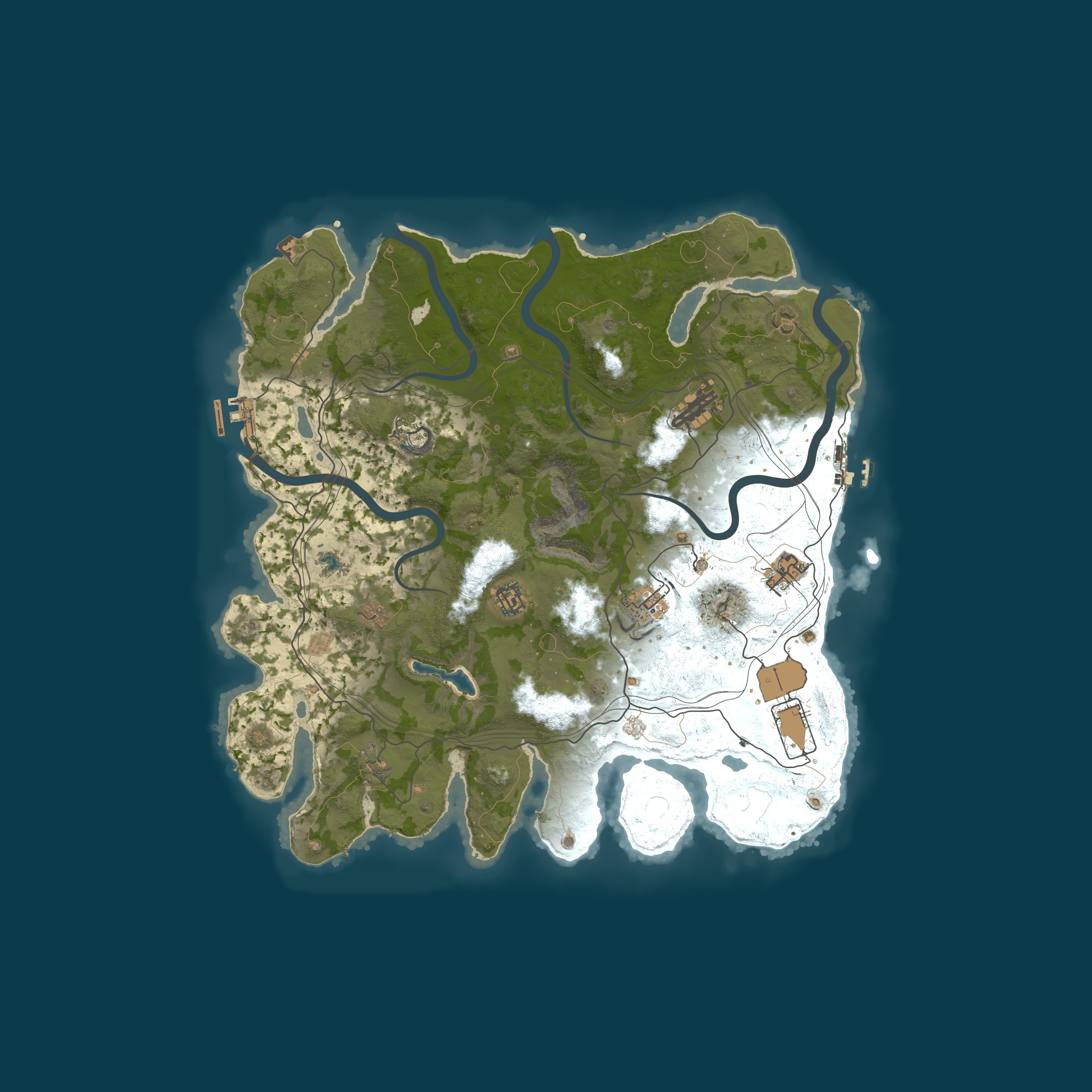 Карта сервера