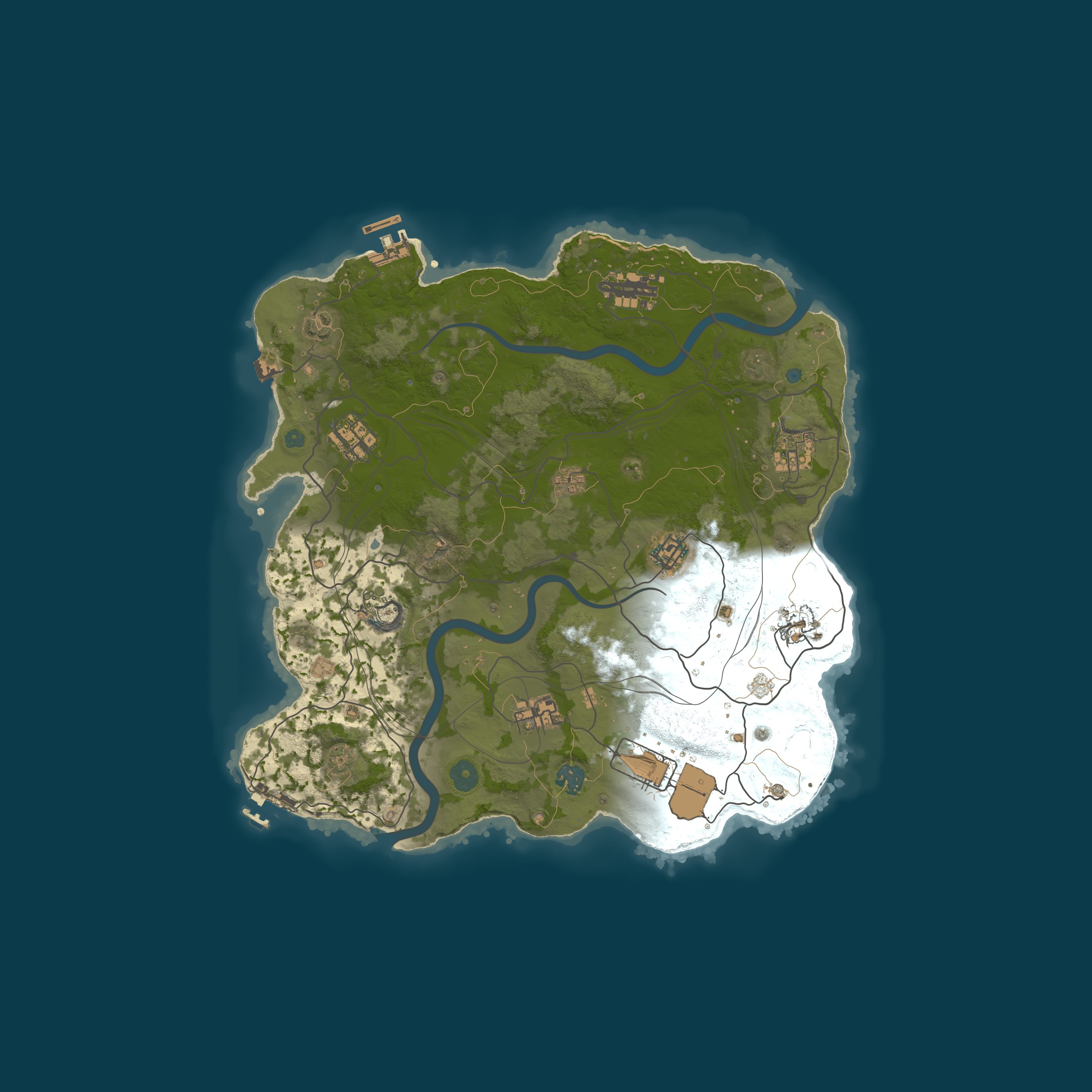 Map for Rusty Coights All Rusty Adventures