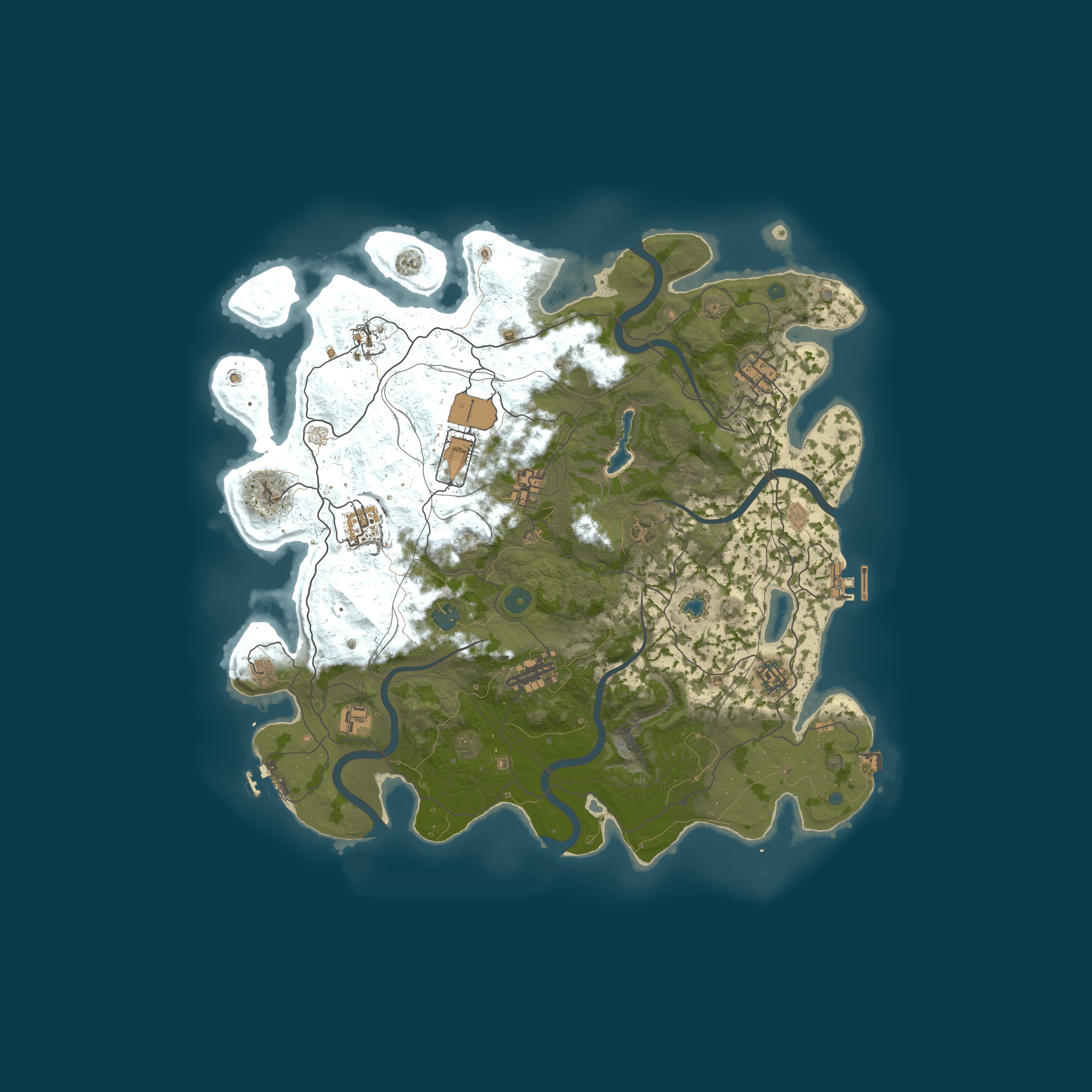 Rust map 4250/1337