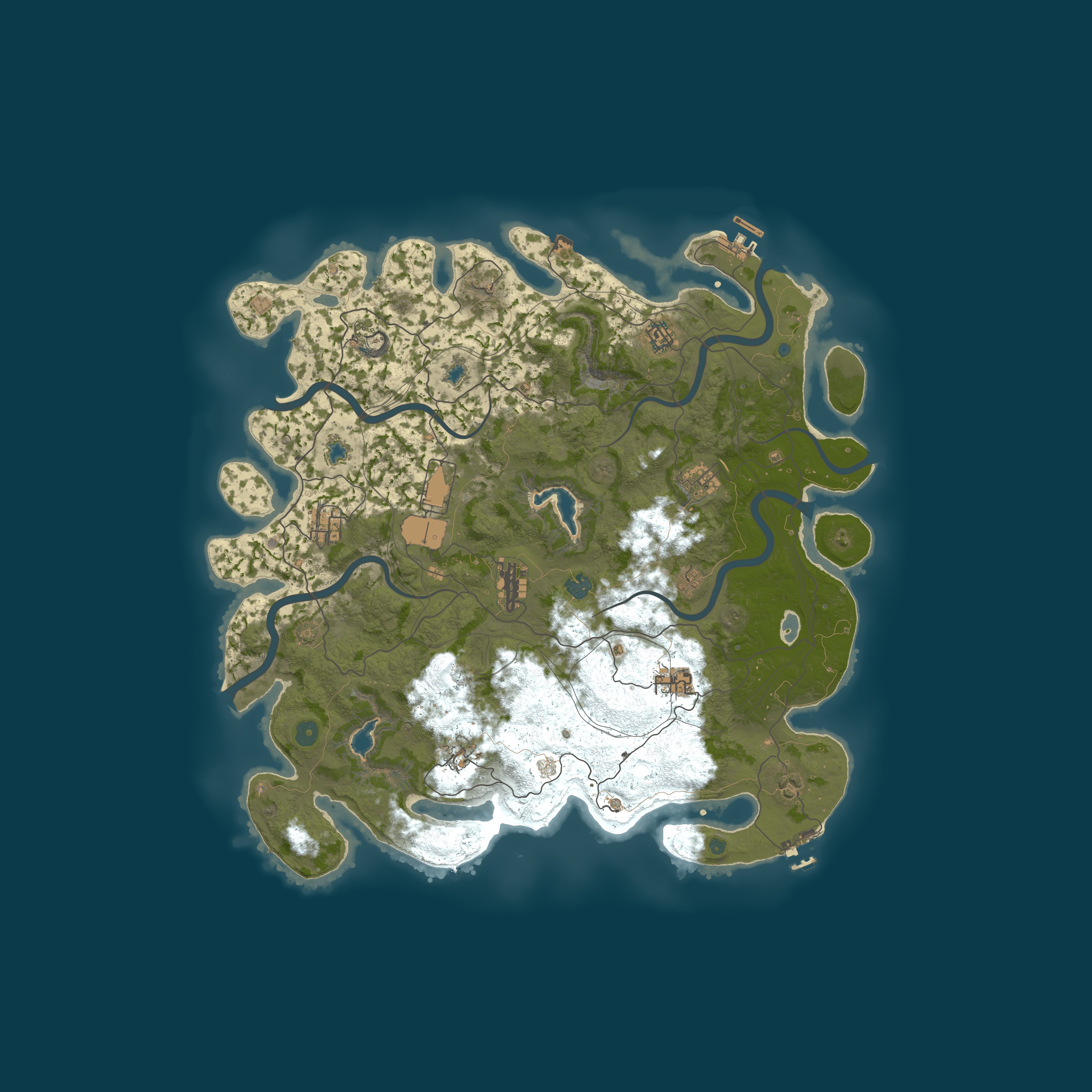 Карта сервера