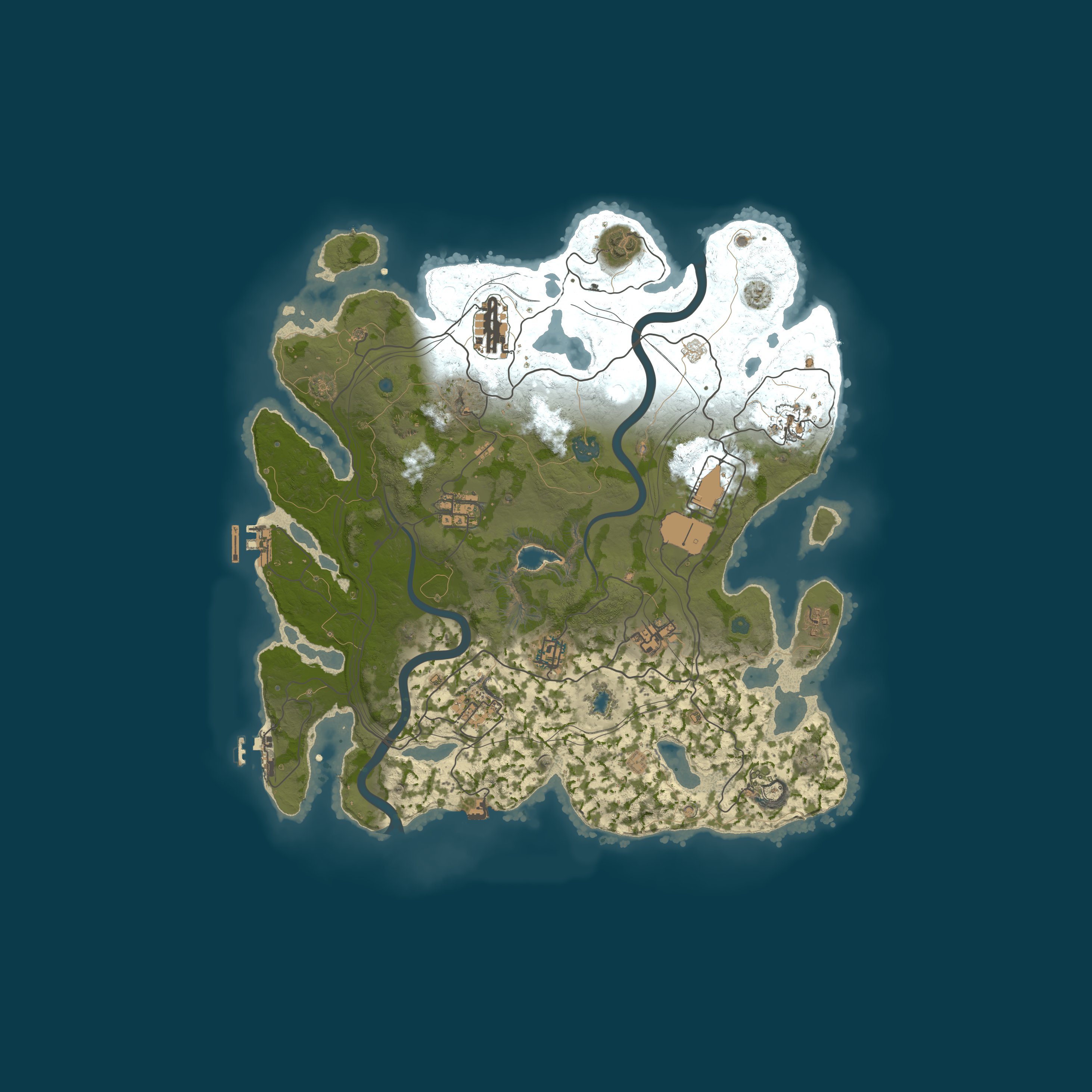 Карта сервера