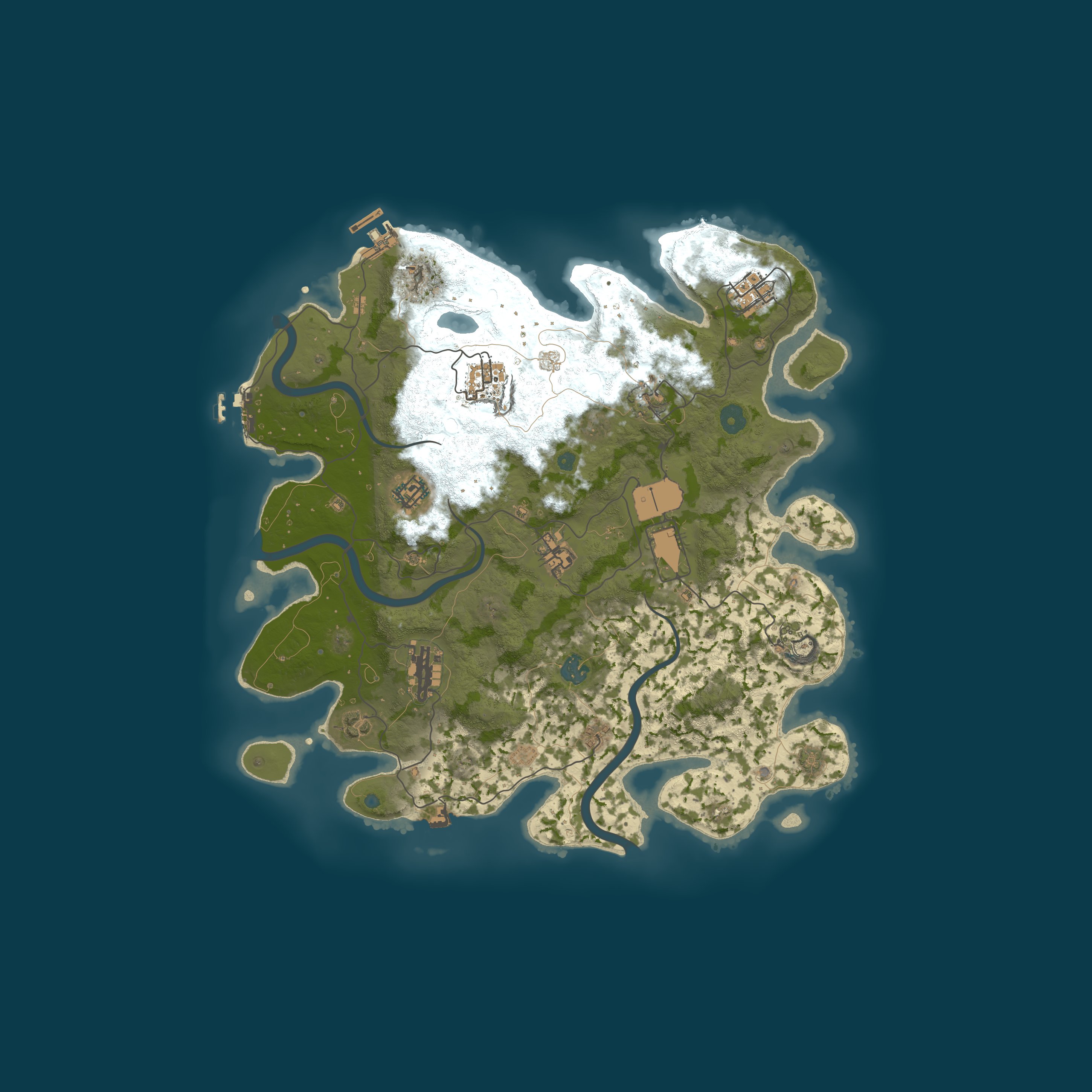 Map for [US] Sailor's PVE Retreat Island