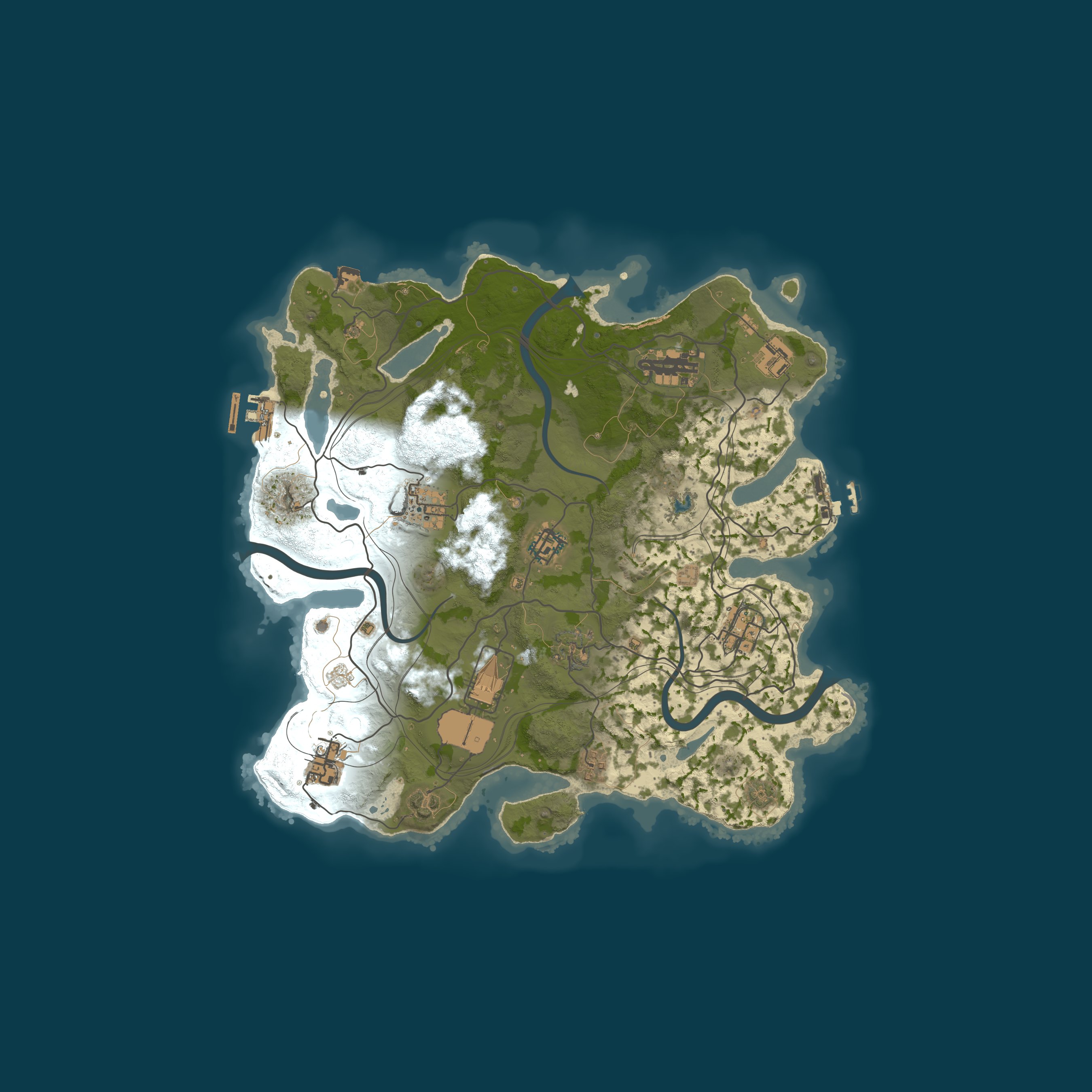 Map for [EU] WizzRust.com 1x Solo Only | Noob Friendly | Wiped 06/08