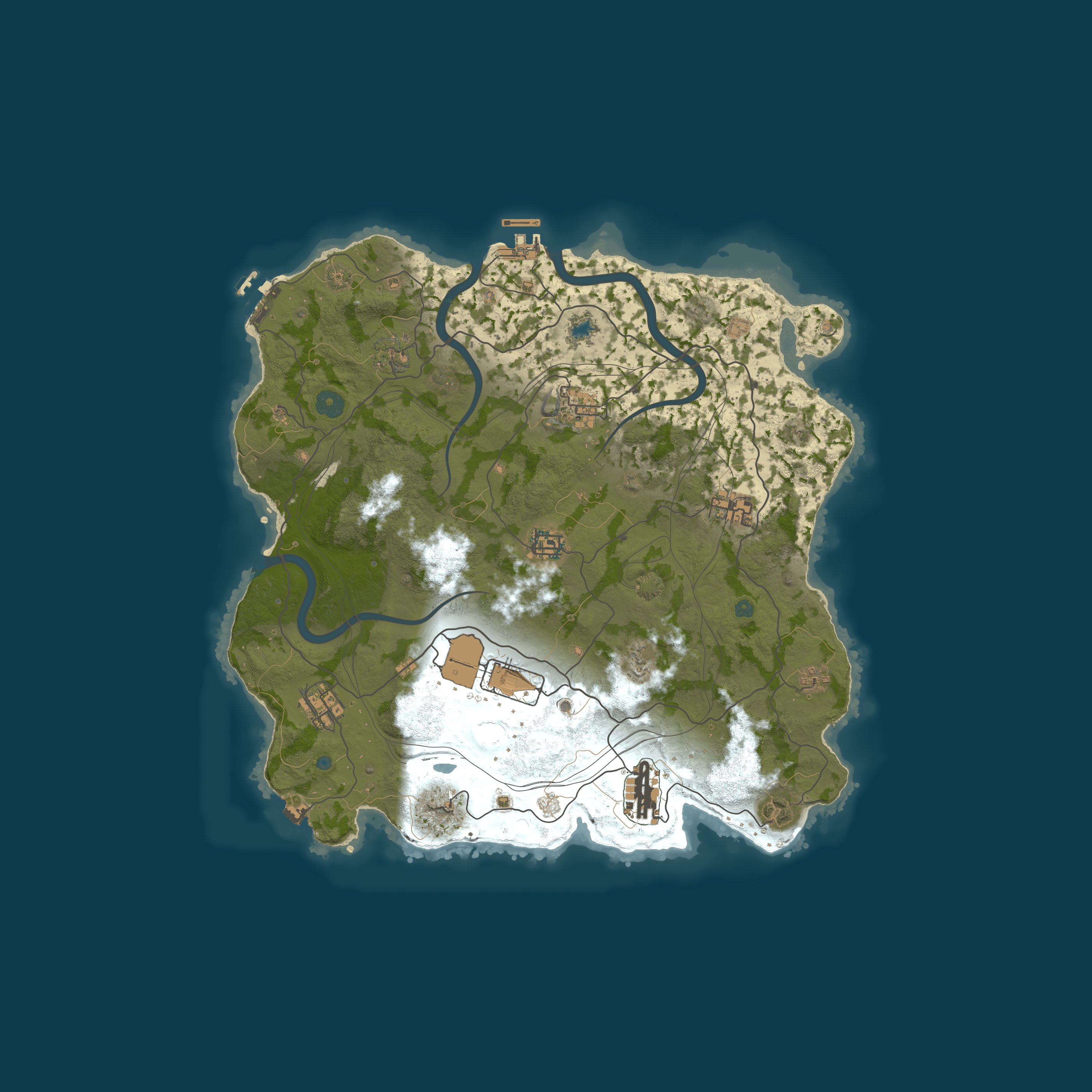 Map for WEREWOLF GAMING.CO 3x Solo/Duo/Trio/Quad/Max 5 |Loot X3|WIPED