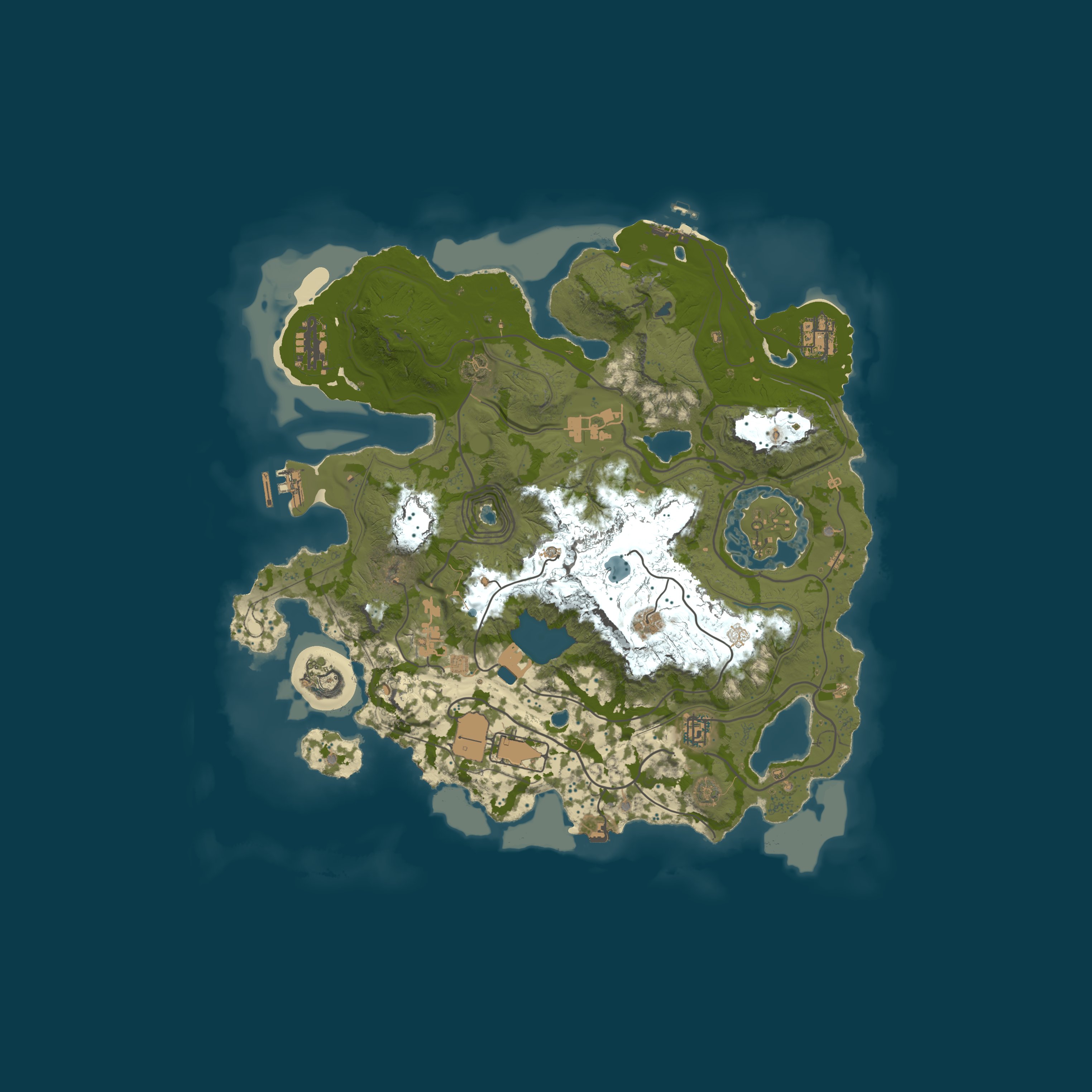 Map for Oblivion OG: Arcadia [1/4 Upkeep | 2X | SOLO | DUO]