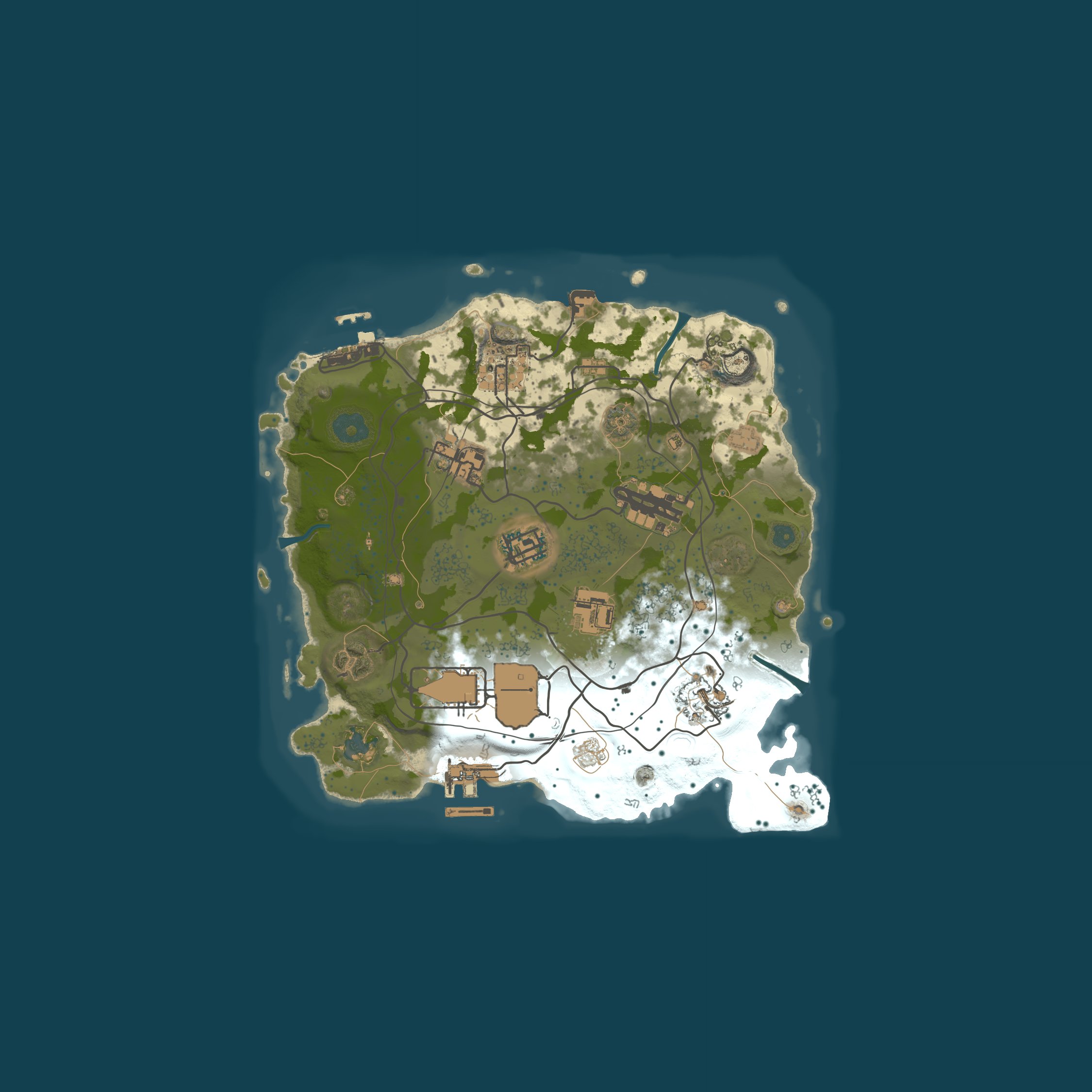 Rust map 2500/50000