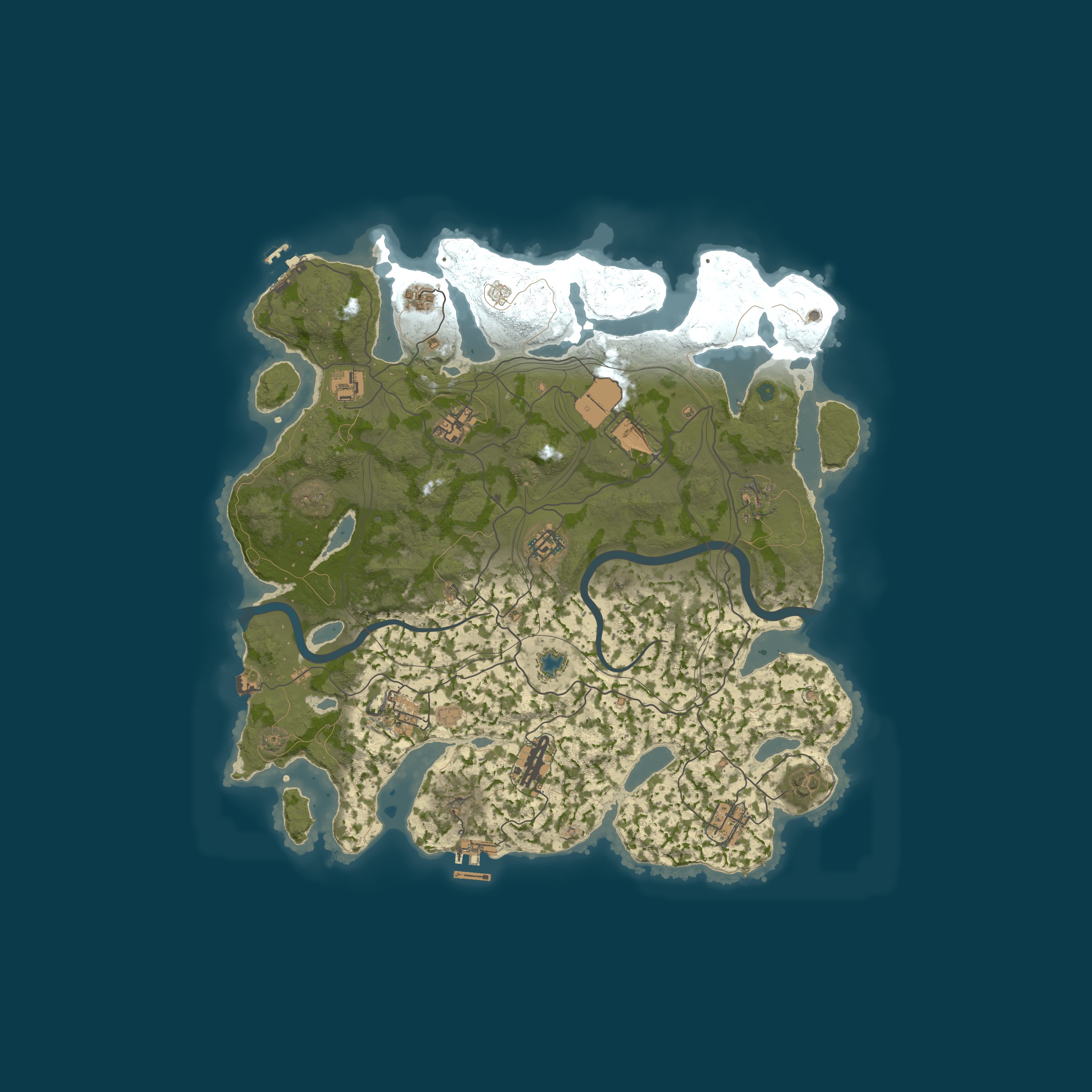 Rust map 3900/1337