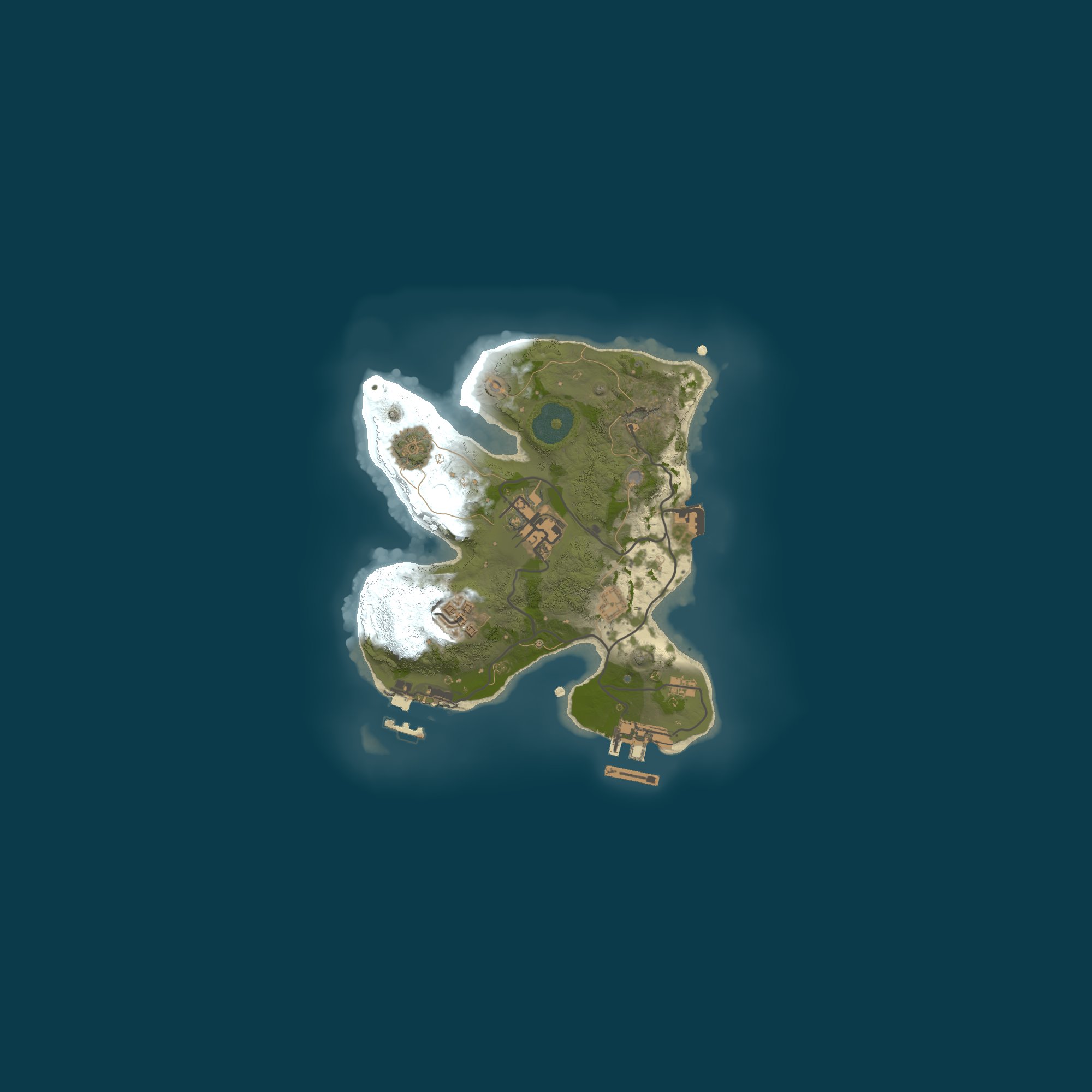 Custom Map, size 2000, seed 1