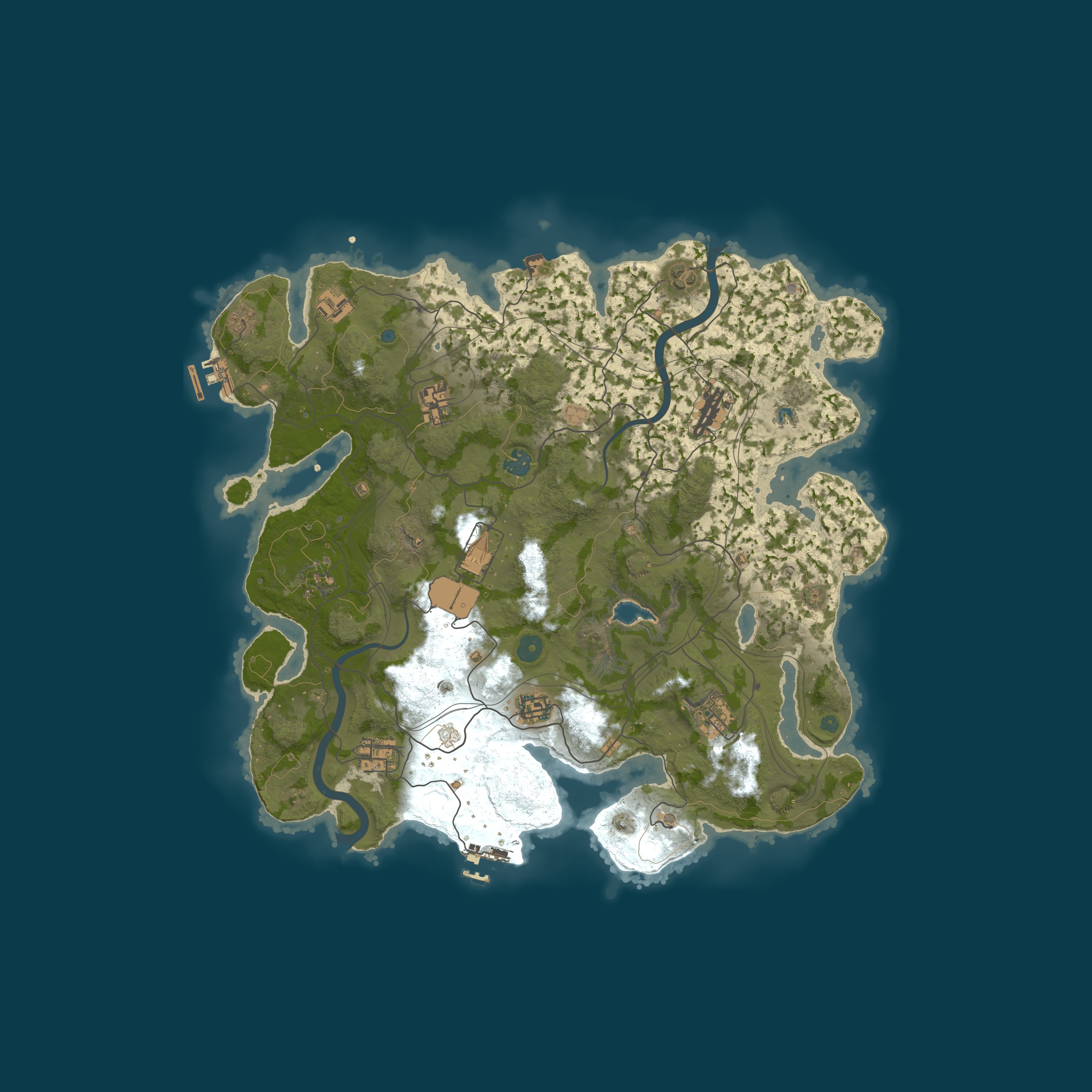 Map for Rust4Noobs #2 | Solo/Duo | Softcore 50% Monthly | No BP Wipe