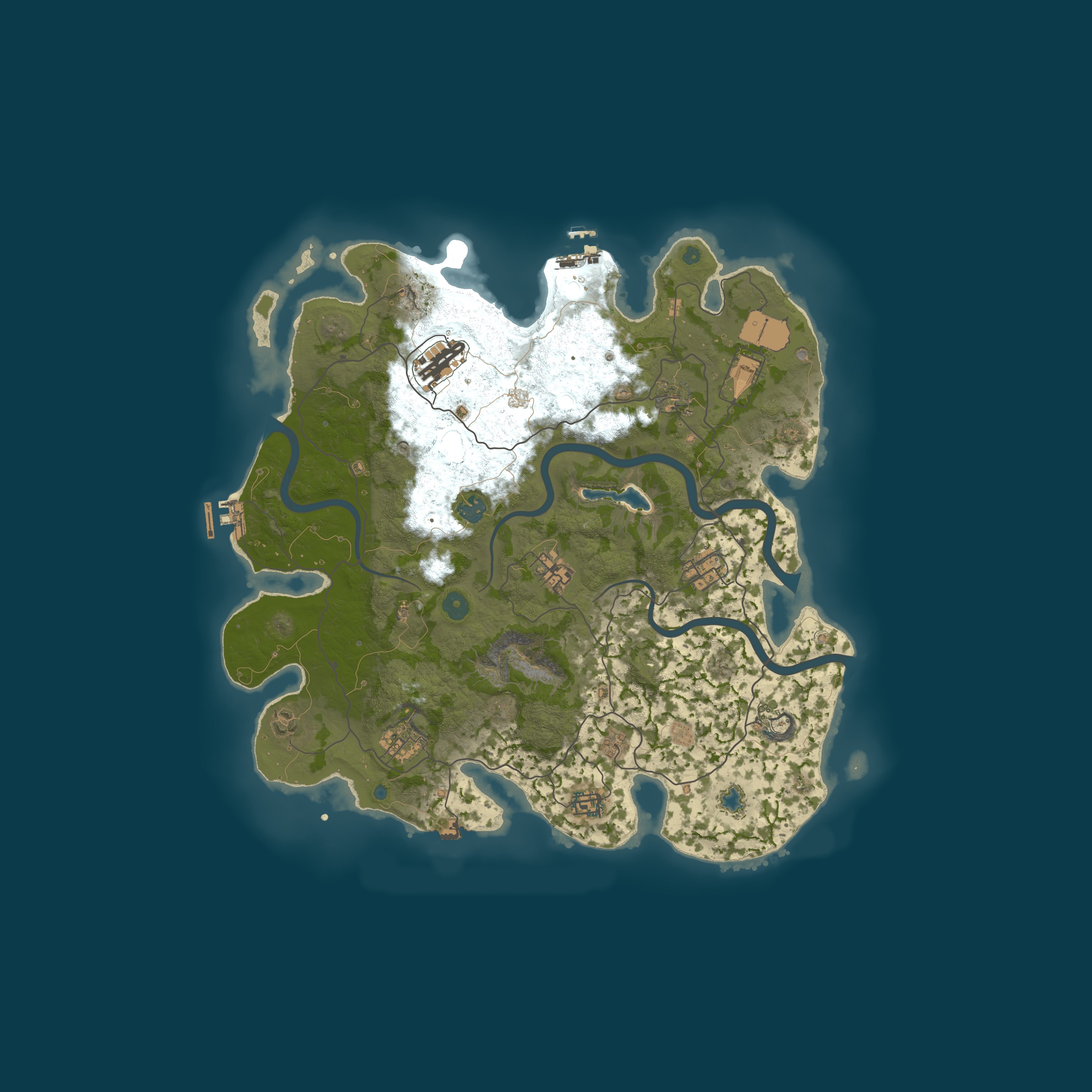 Map for [NA] GoliRust 2x | Vanilla | Monthly | SOLO/DUO