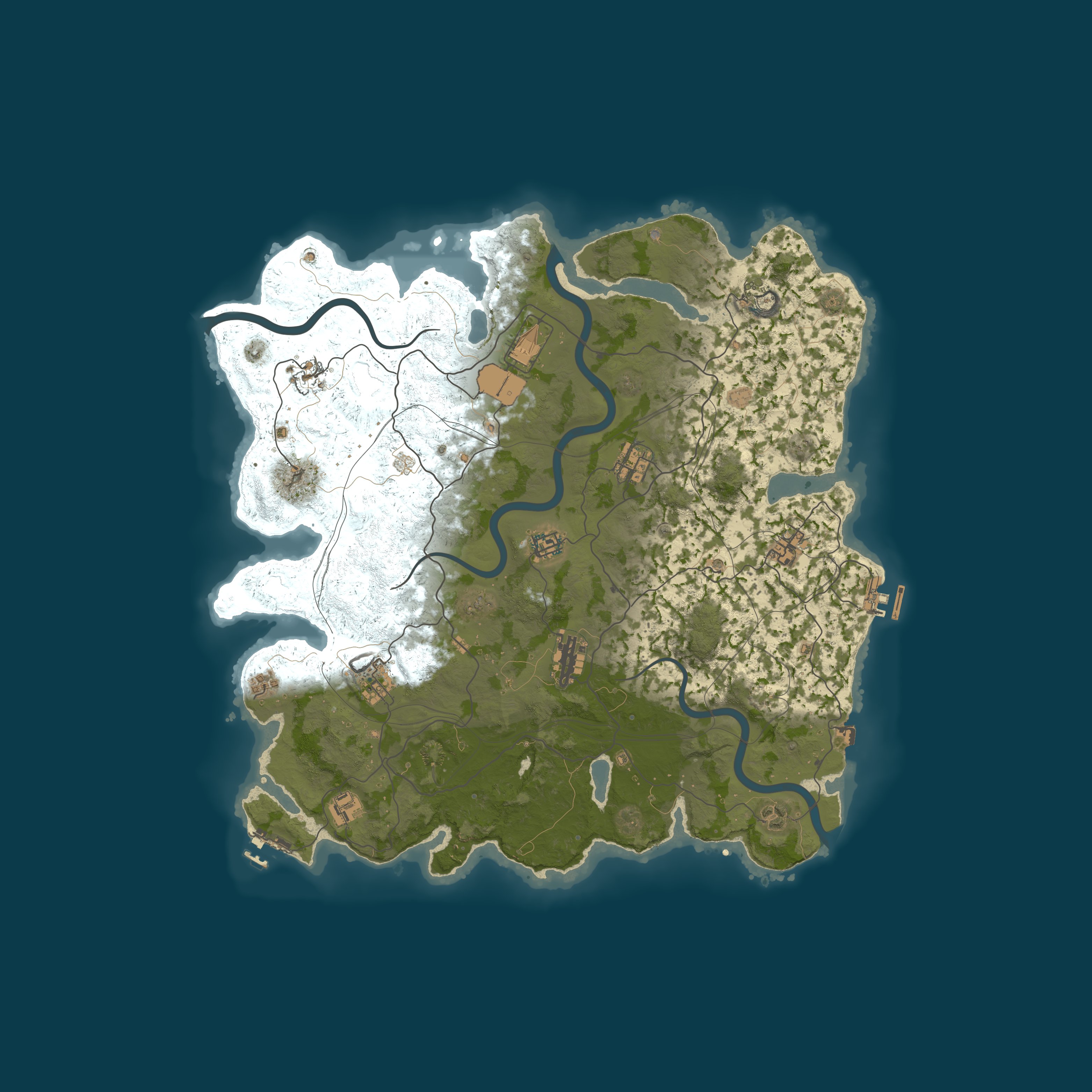 Map for WARBANDITS.GG 3X |Solo/Duo/Trio|LootX3| JUST FULLWIPED