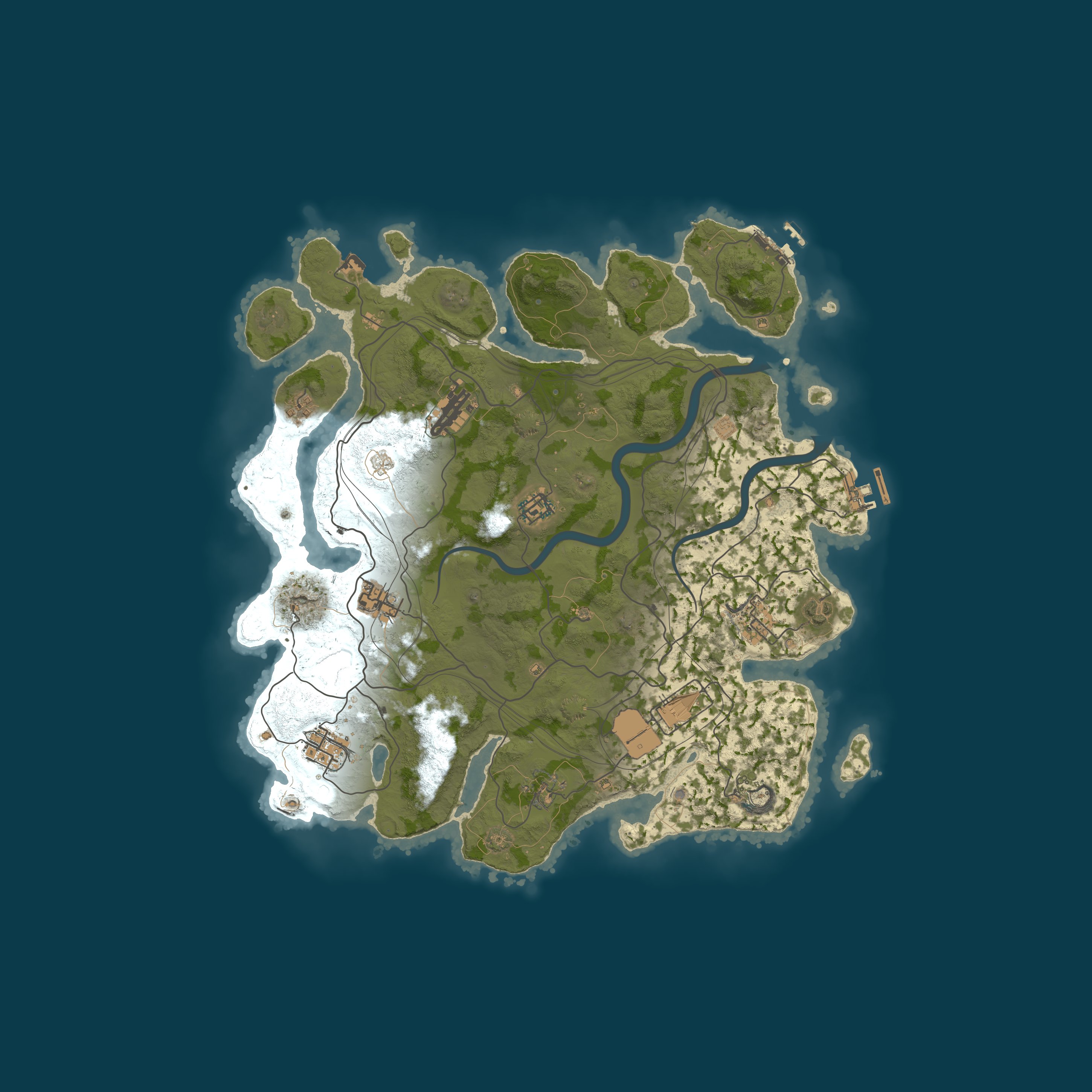Rust map 3800/1337