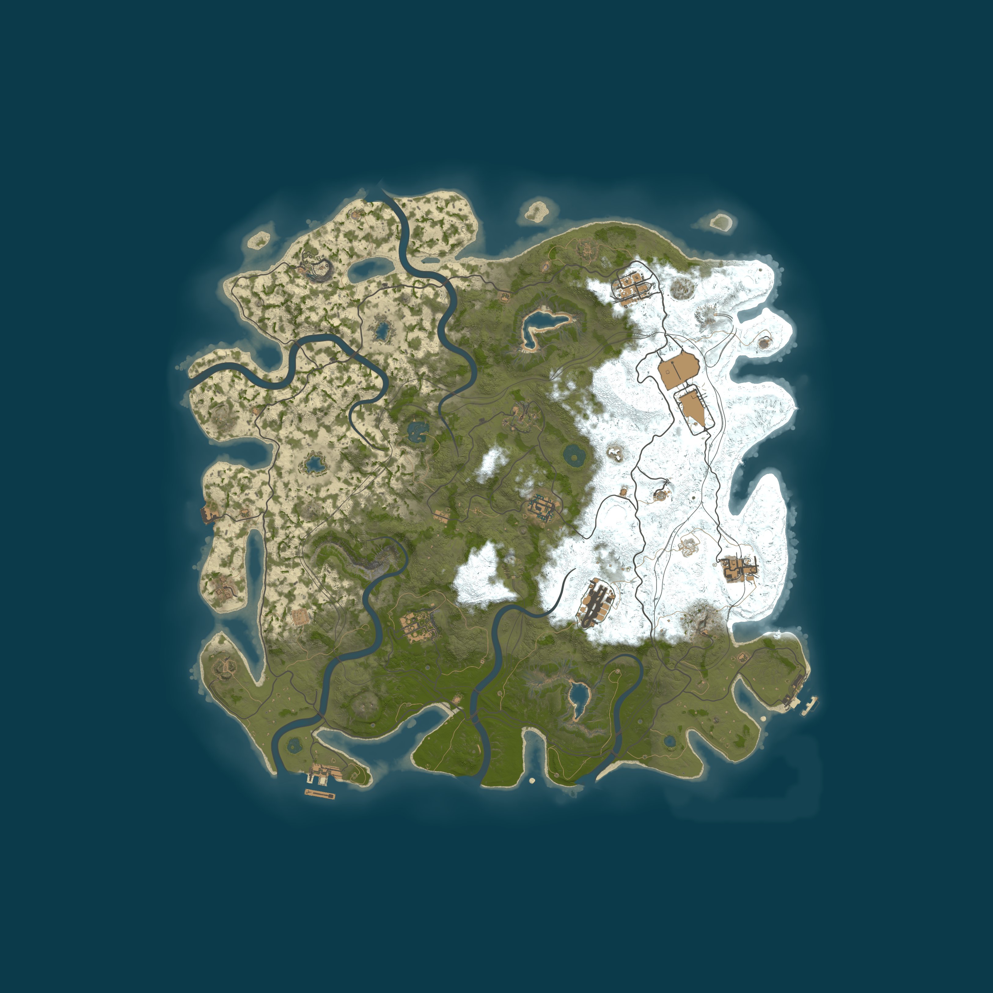 Карта сервера