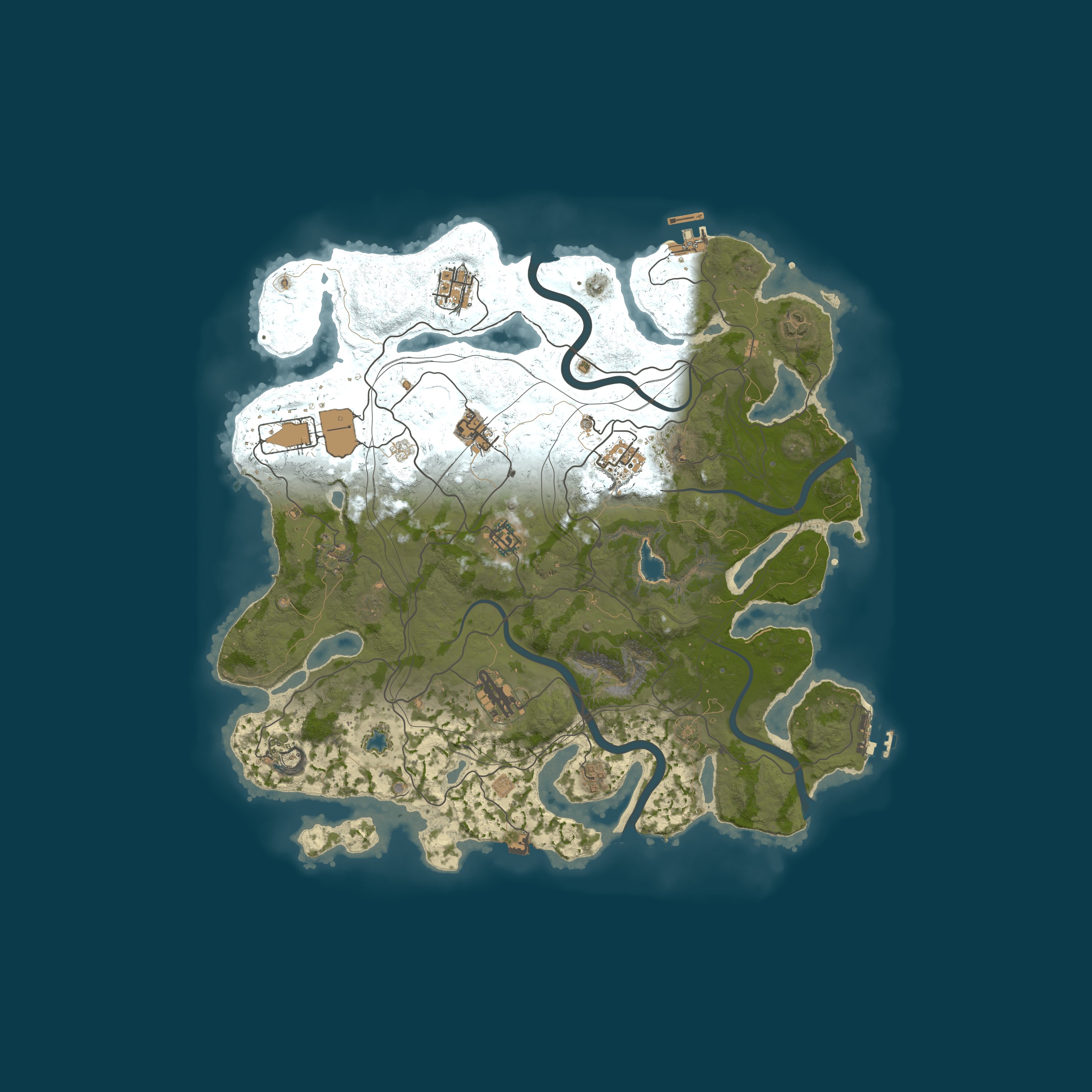 Карта сервера