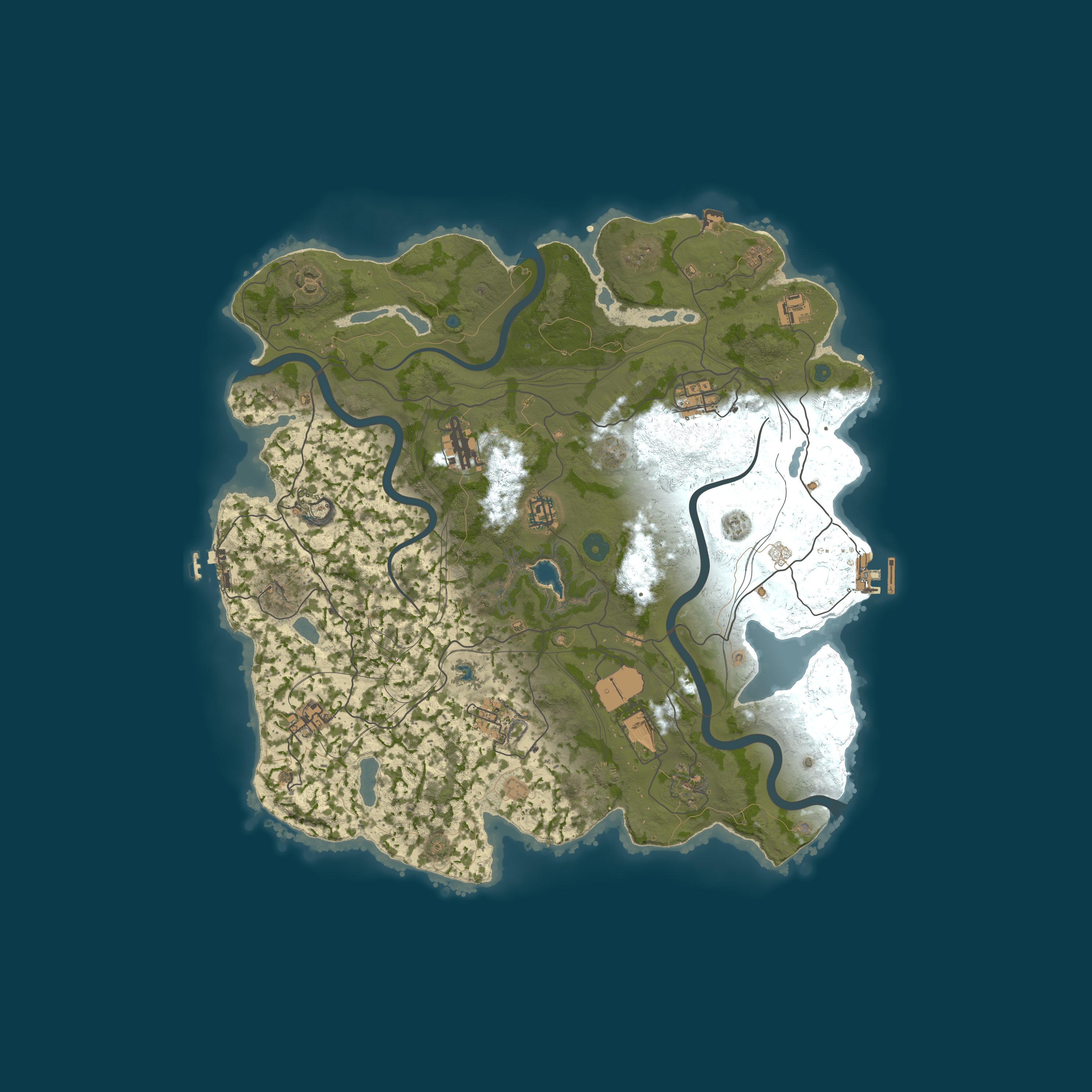 Rust map 4000/1337