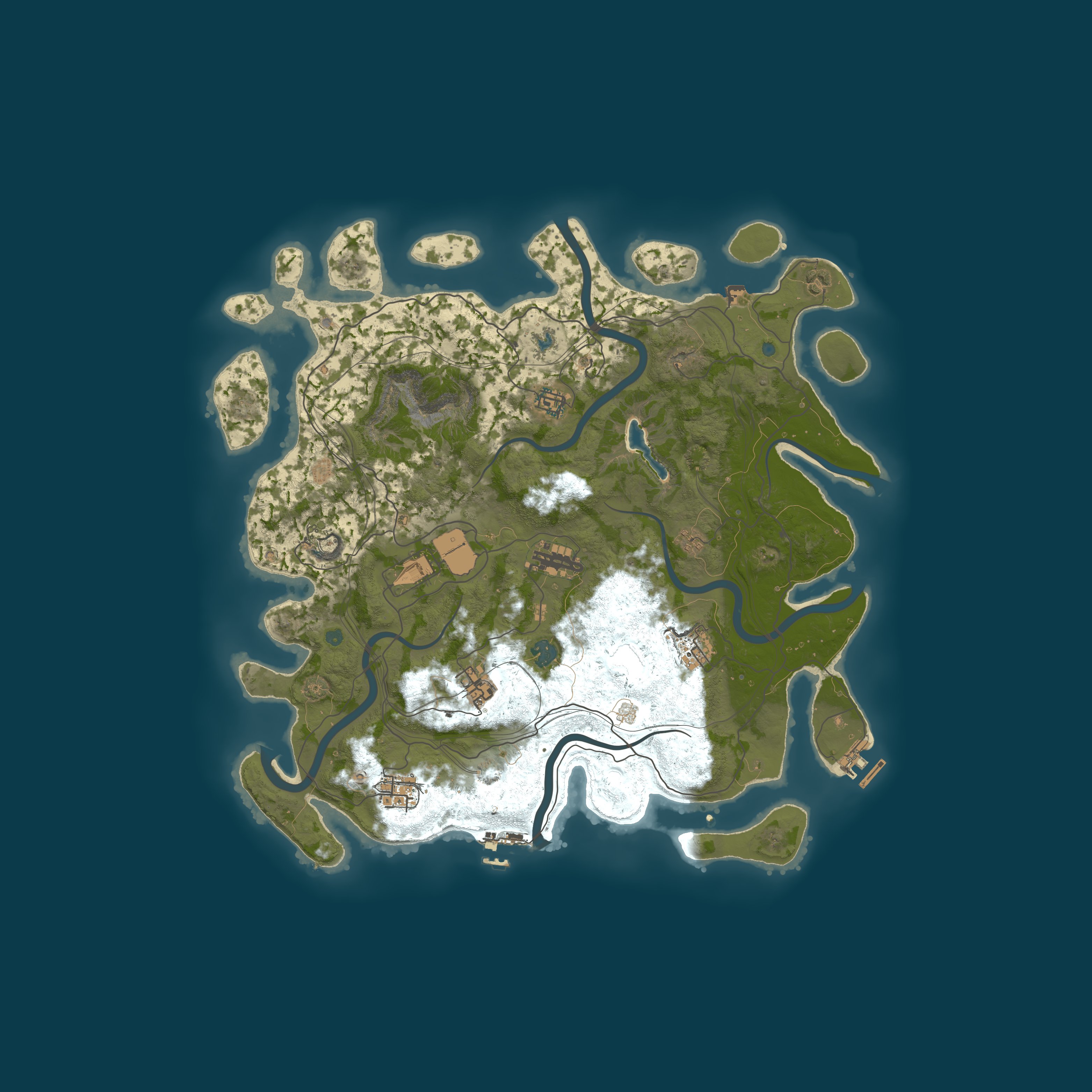 Map for The Rust Dojo | Noob Friendly-ish | Vanilla+