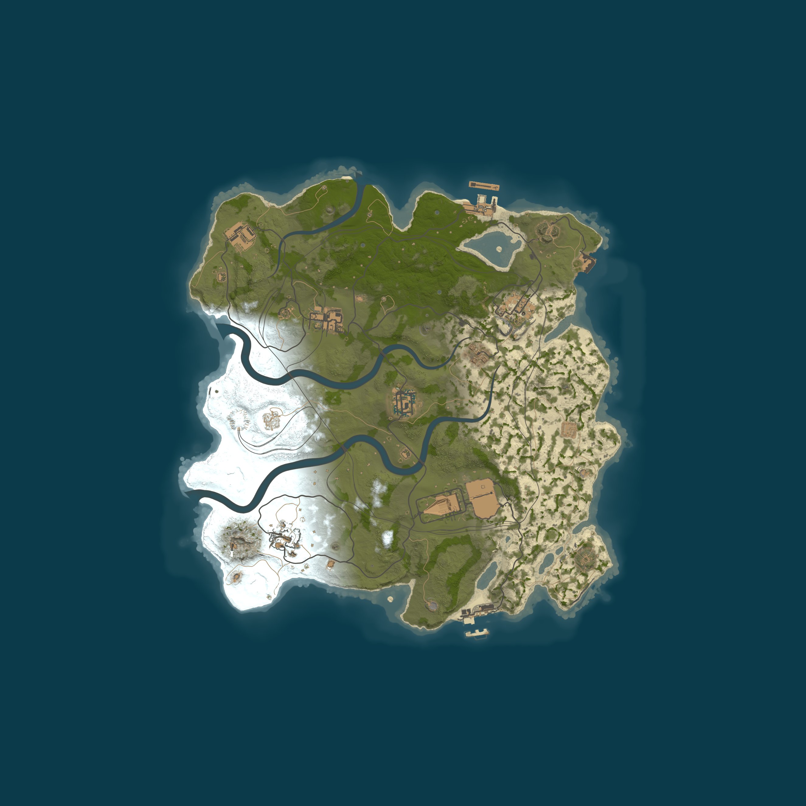 Rust map 3300/1337
