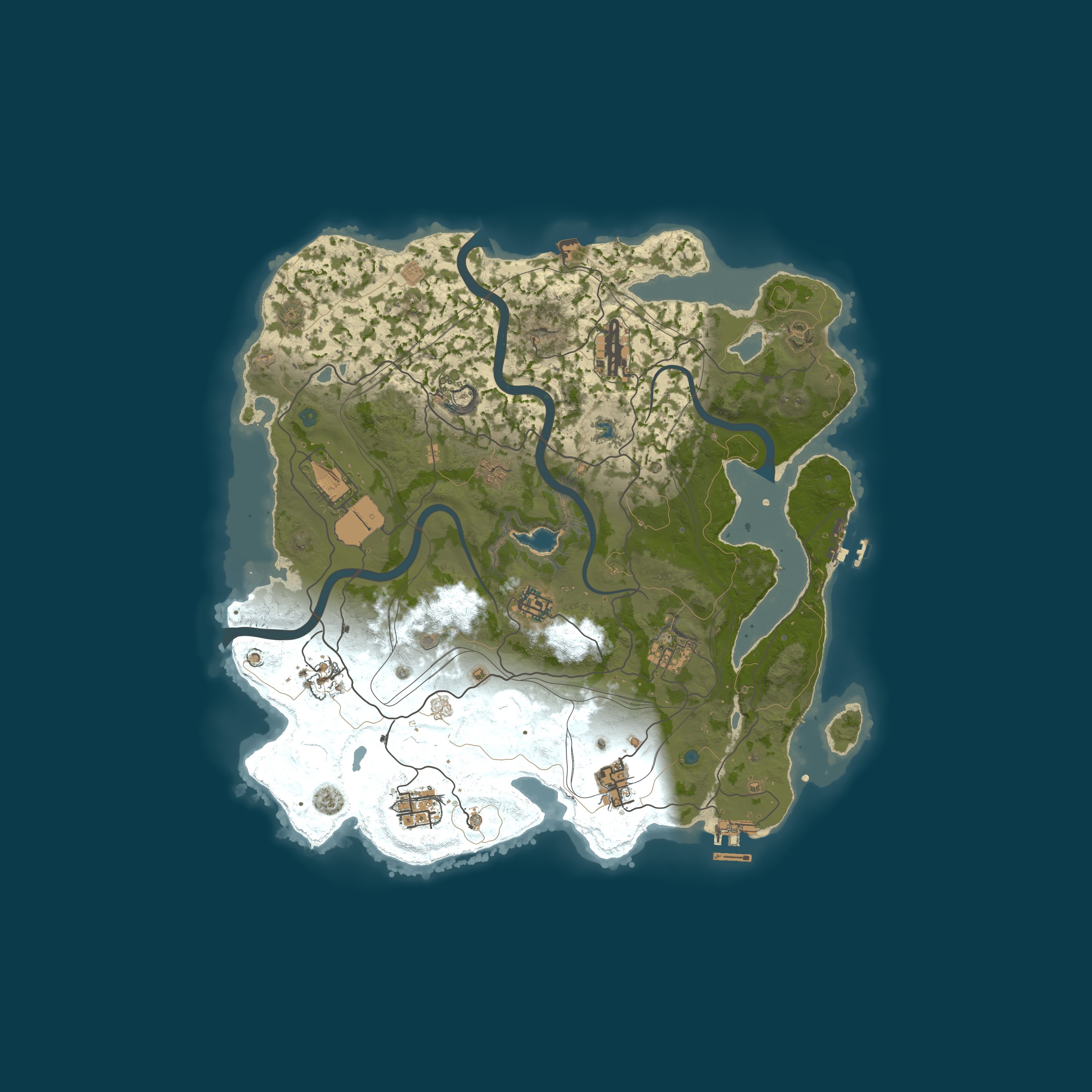Map for [EU/ESP] RustyLife Vanilla | Weekly | NoLimit