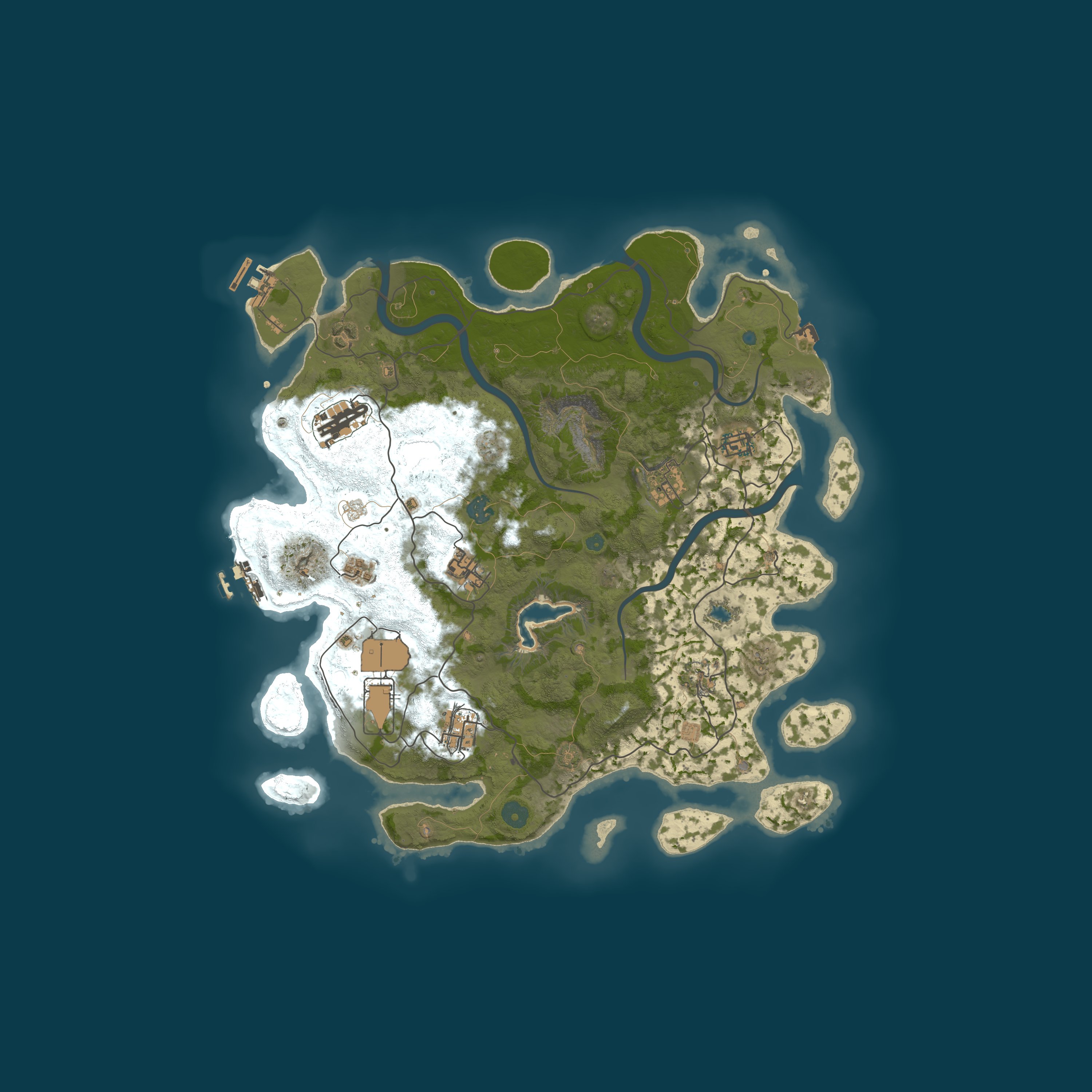 Карта сервера