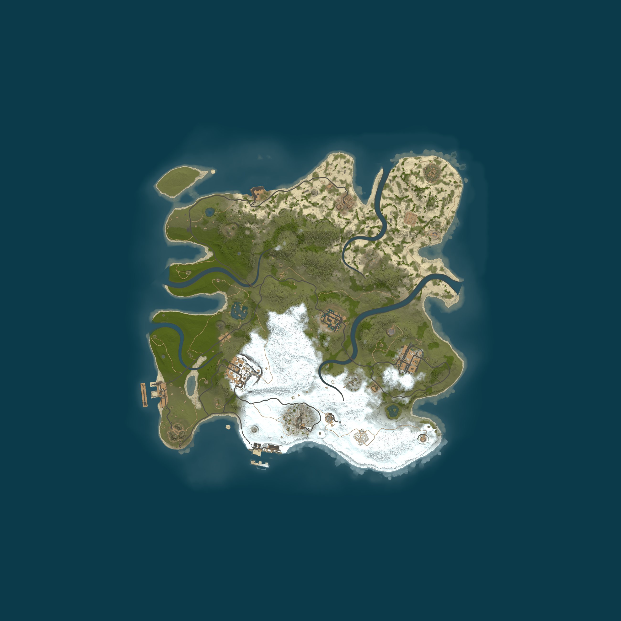 Map for Rust Colombia