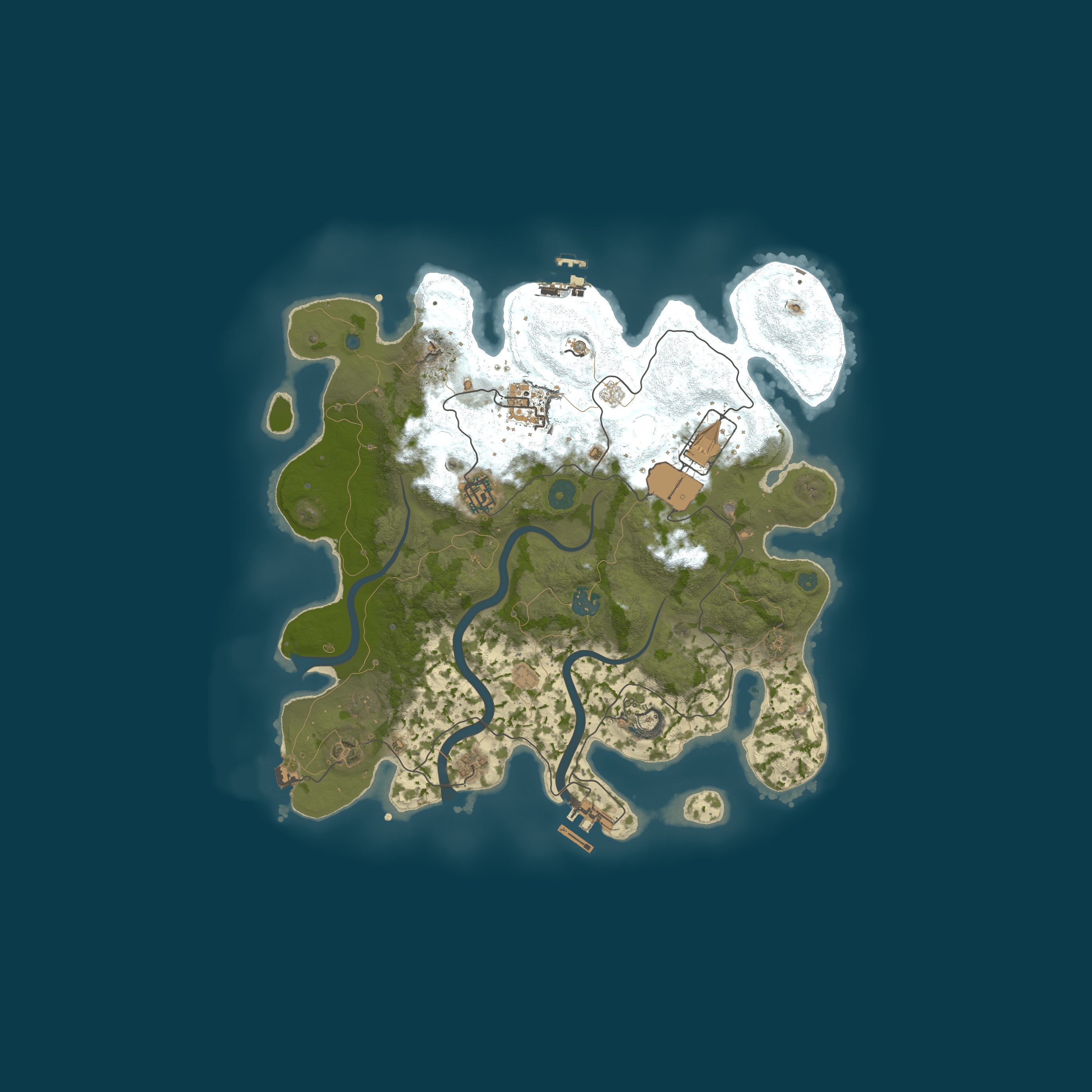 Map for Geležinis Miškas