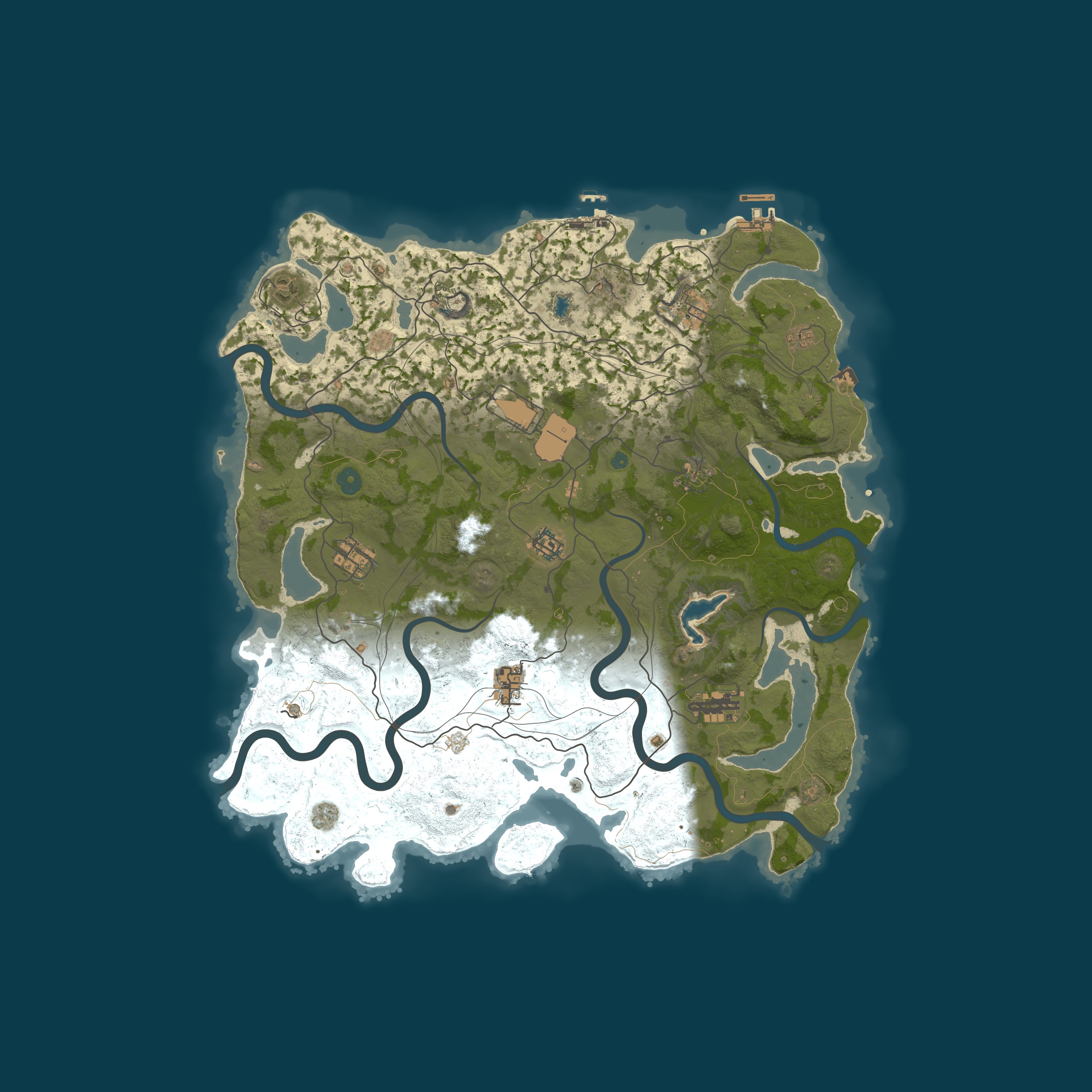 Карта сервера