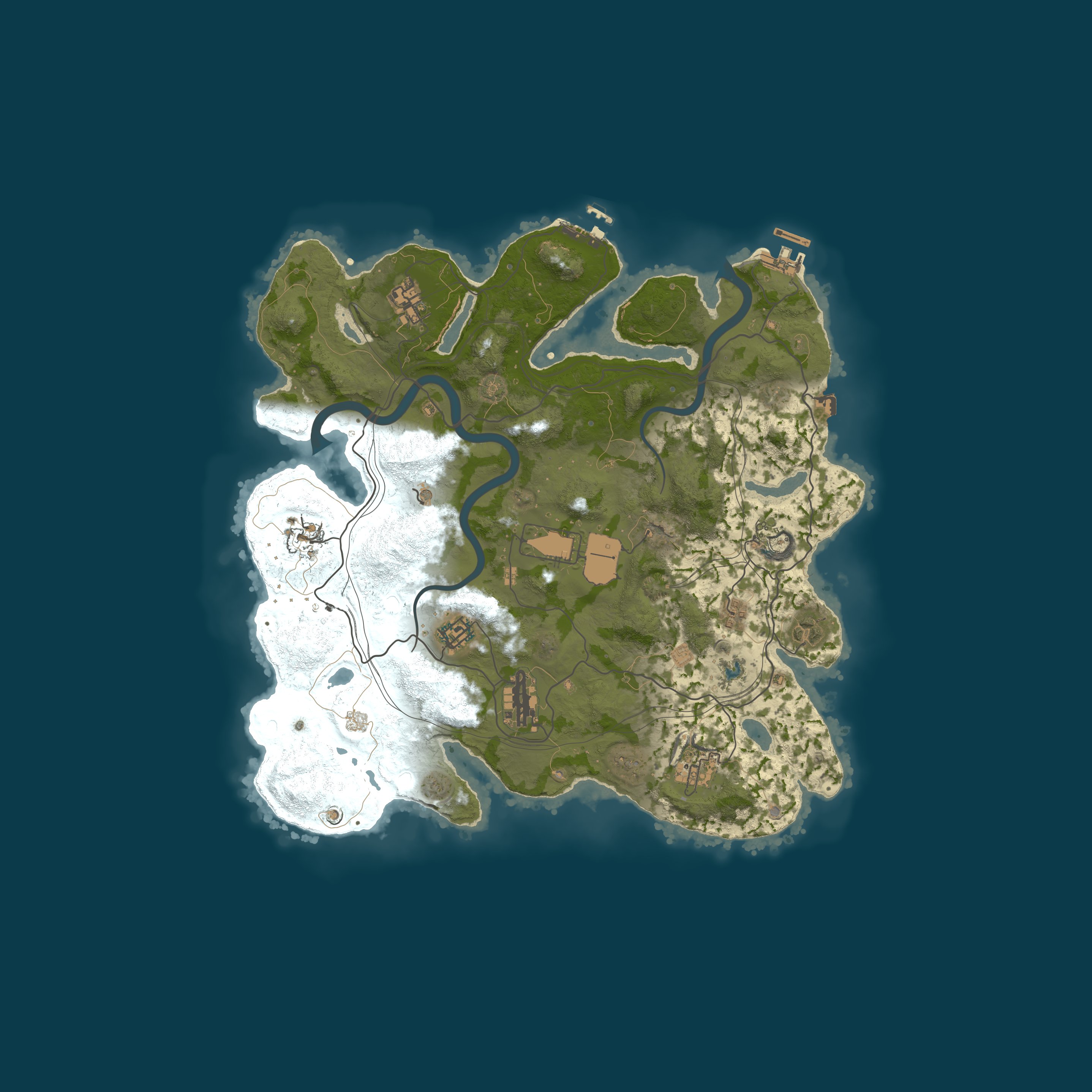 Карта сервера