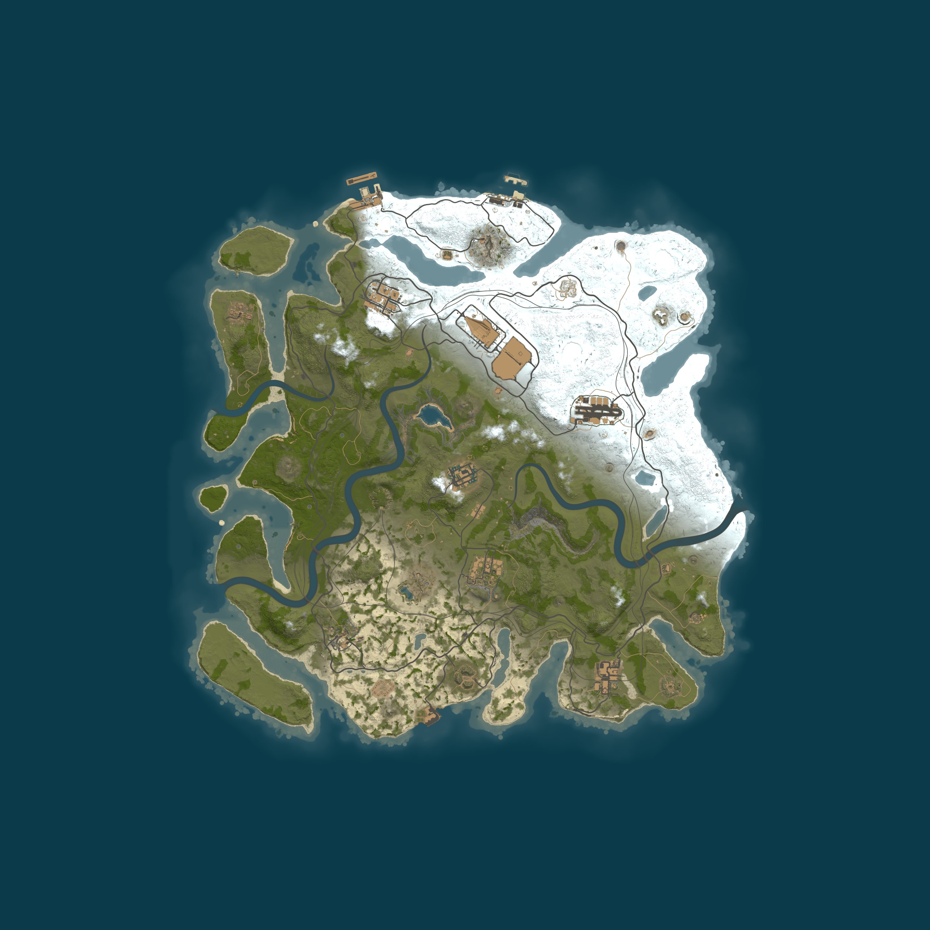 Map for Helix 2x Monthly Solo/Duo/Trio/Quad|No BP wipes|Noob Friendly