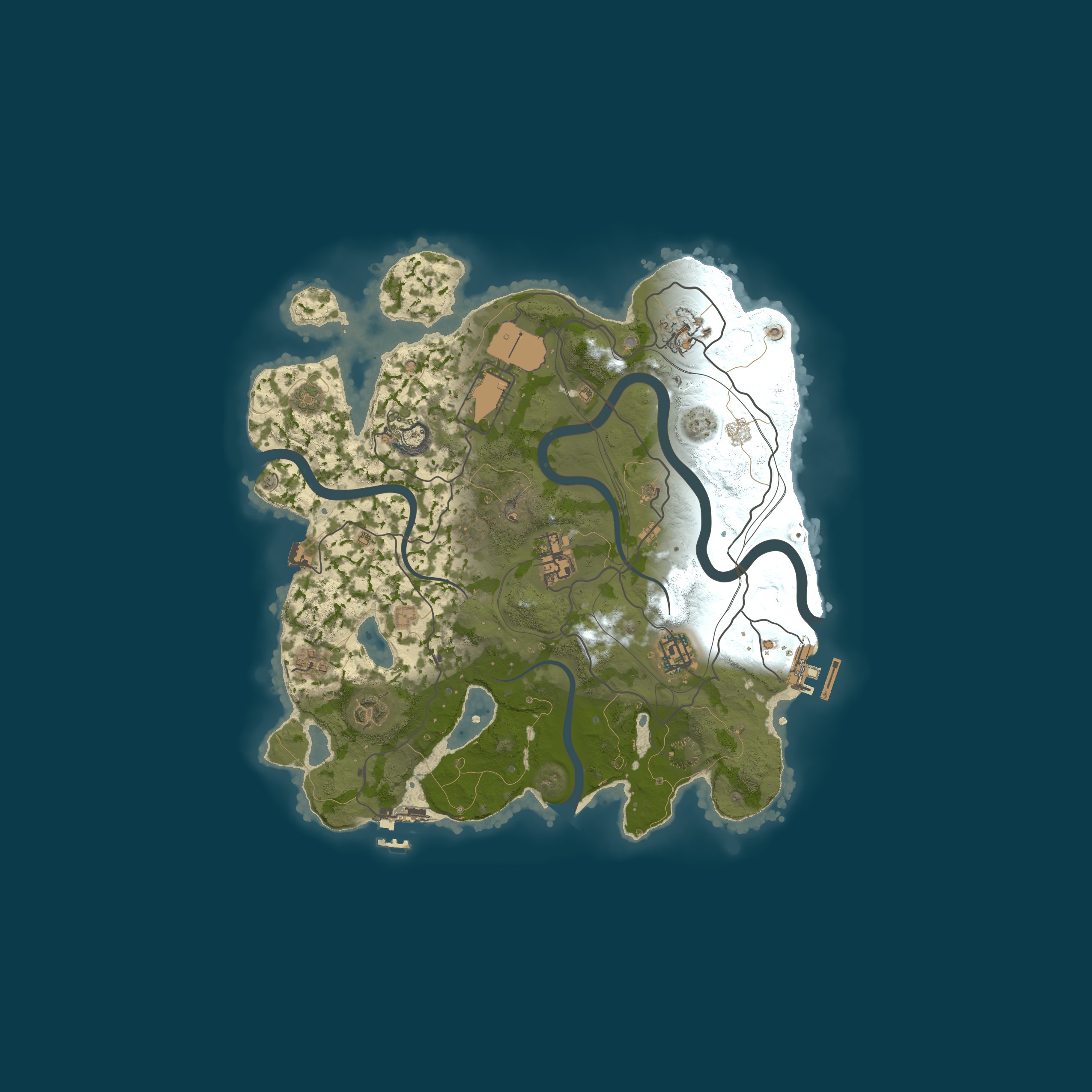 Карта сервера