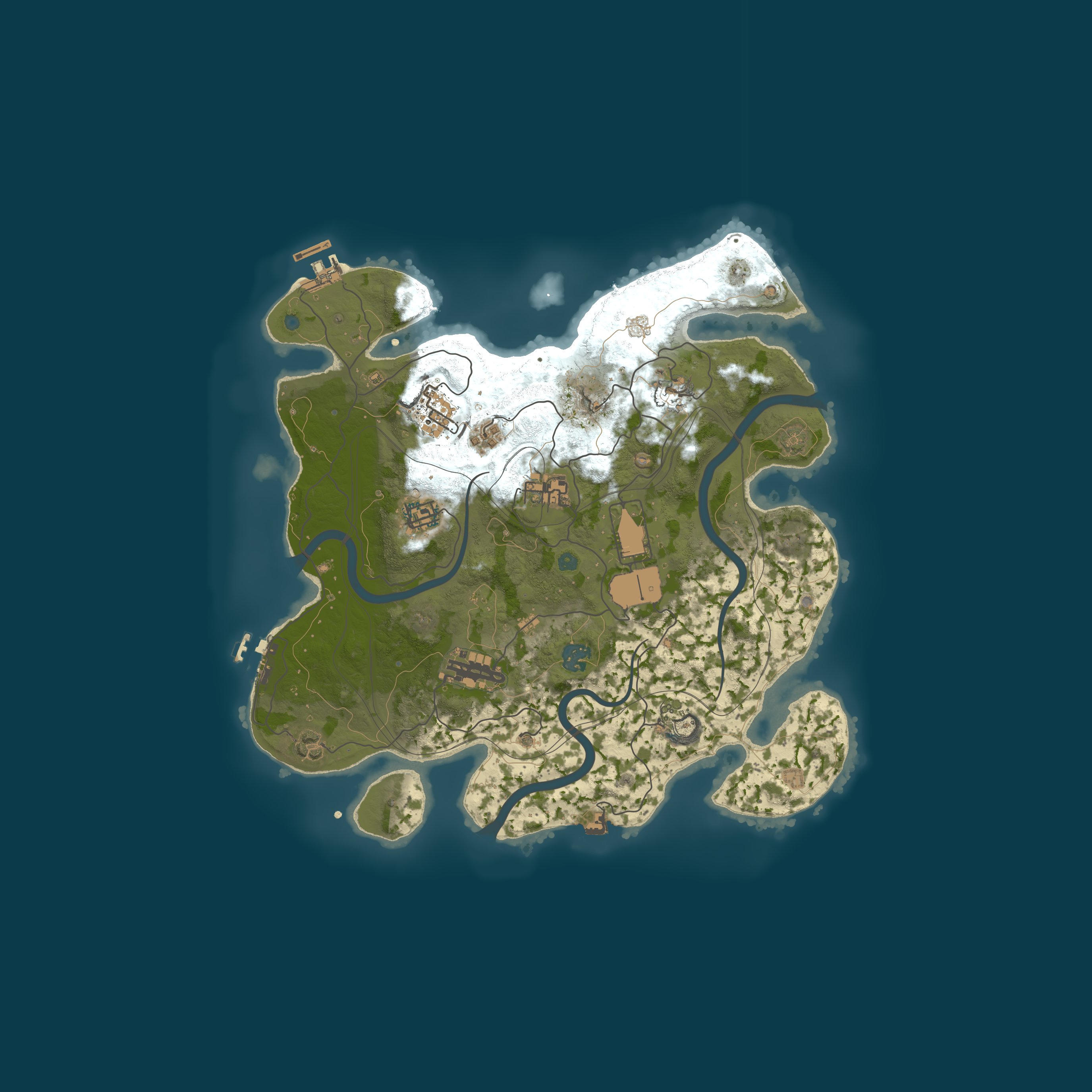 Map for JUST RUST X15 [MAX3|EVENTS|TP|KITS|LOOT+]