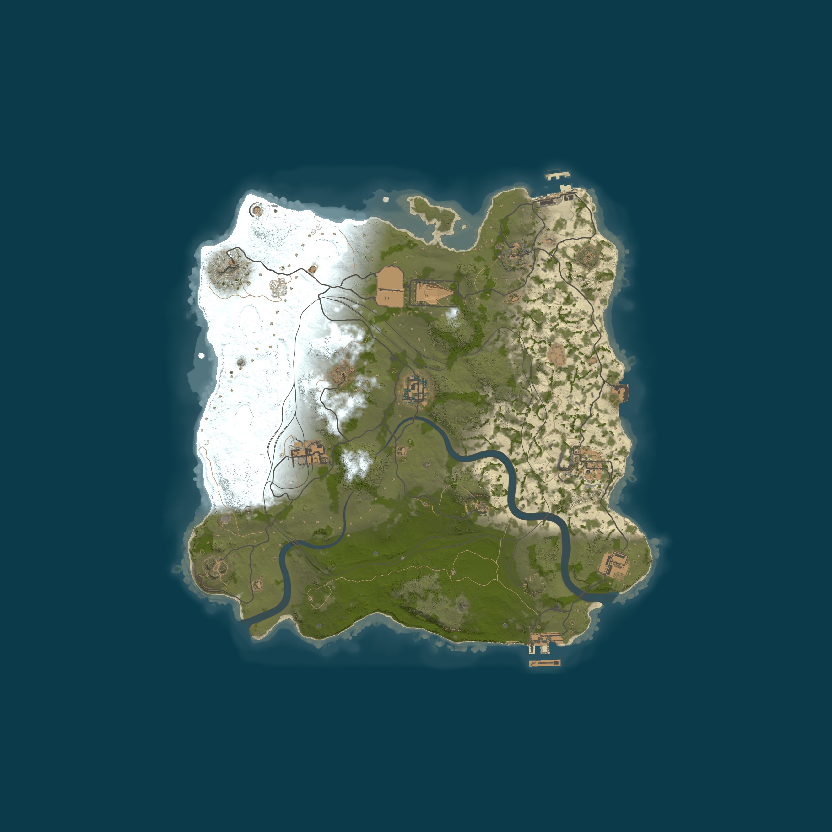 Rust map 3300/1337