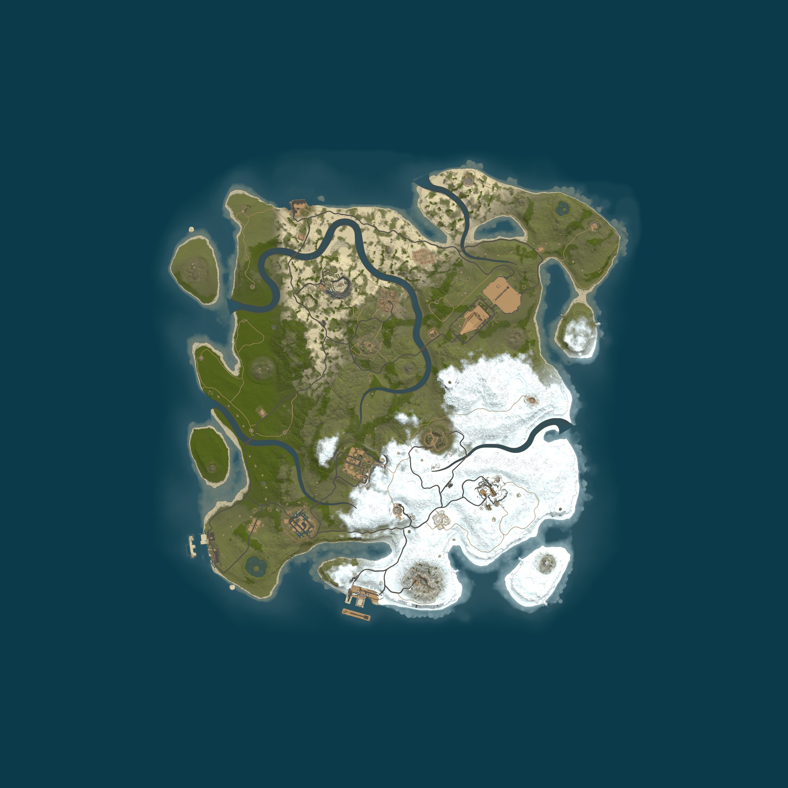Map for La Jungla de los Pelones