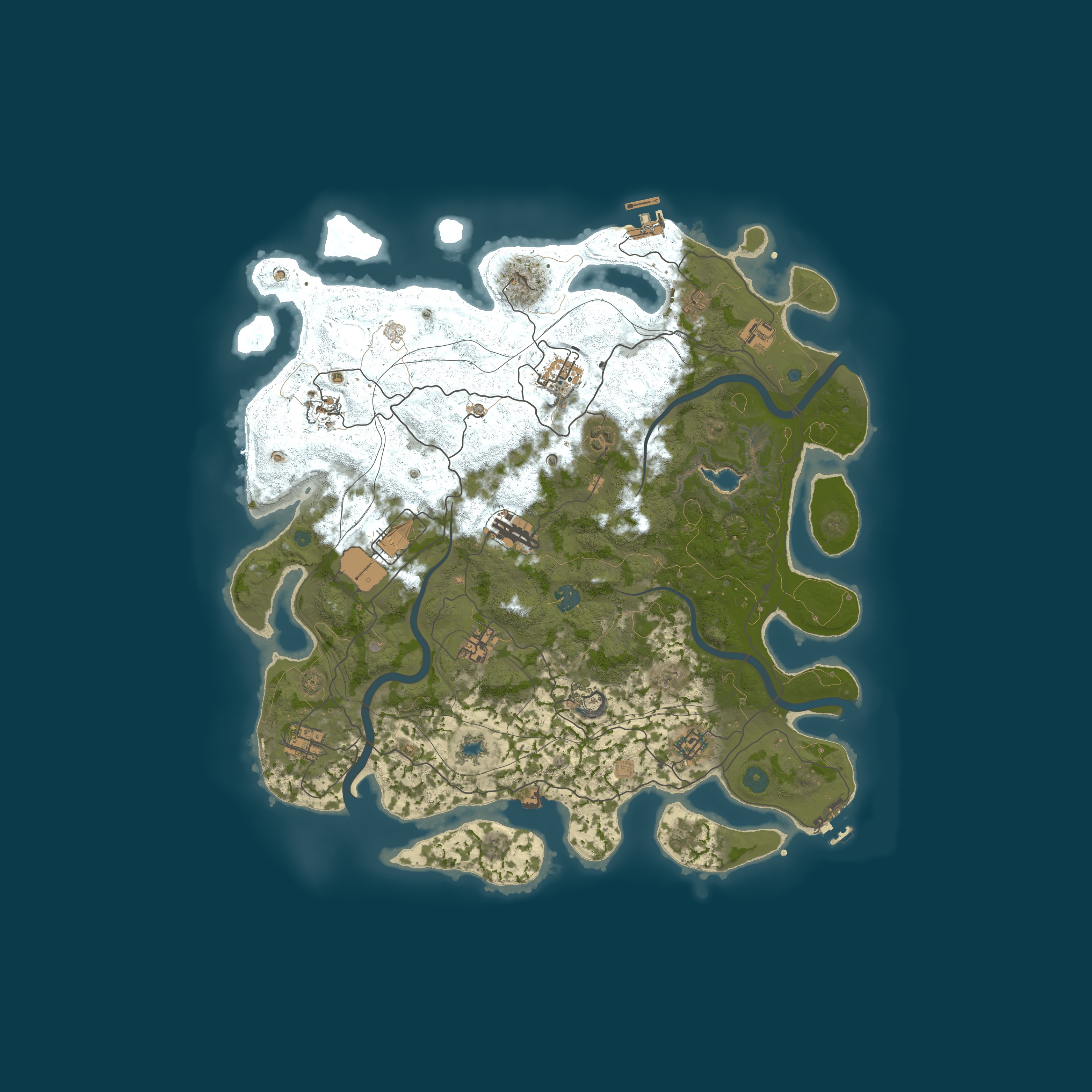 Map for №002 CRON • x2 | MAX 5 ДЛЯ ВЫЖИВАНИЯ