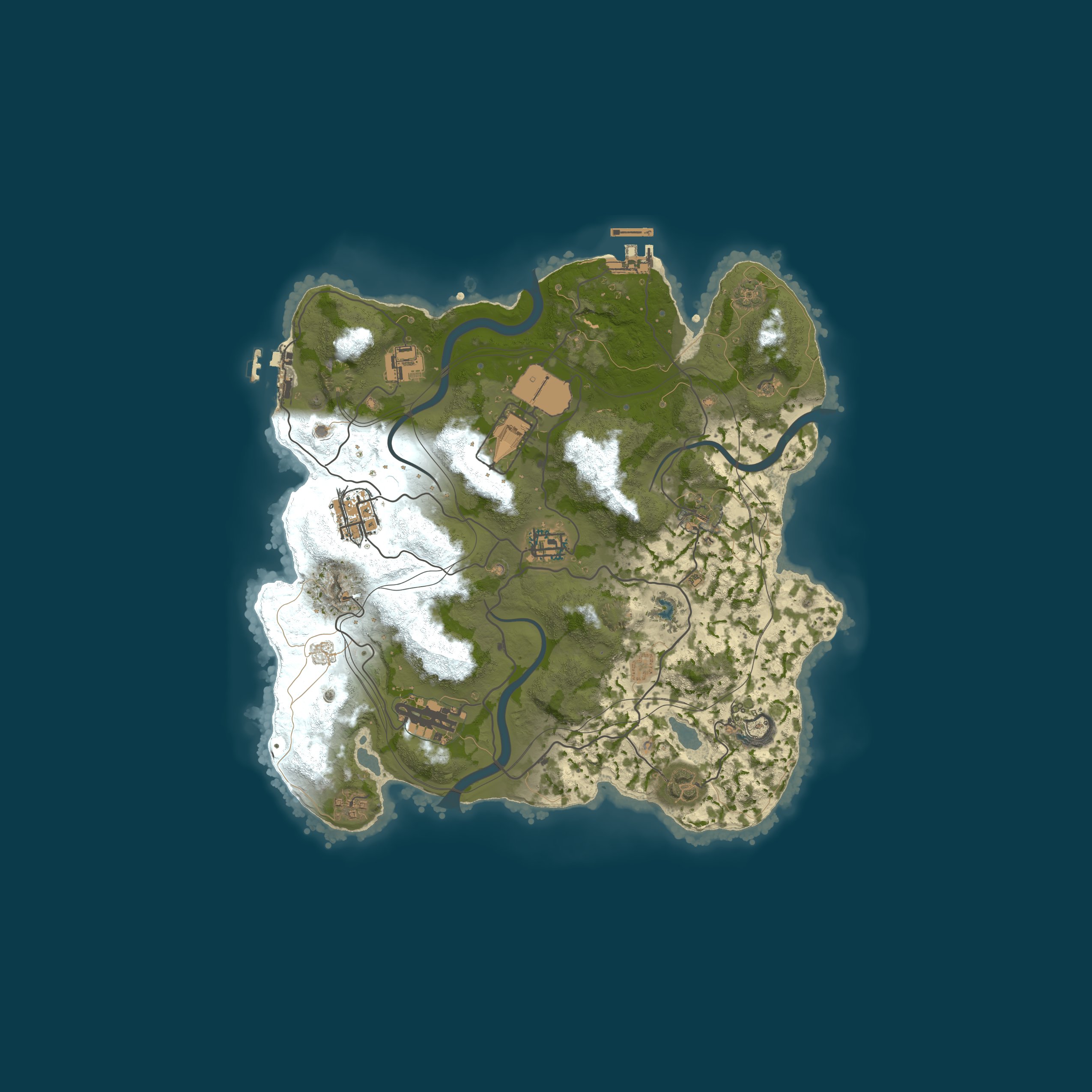 Rust map 3100/1337
