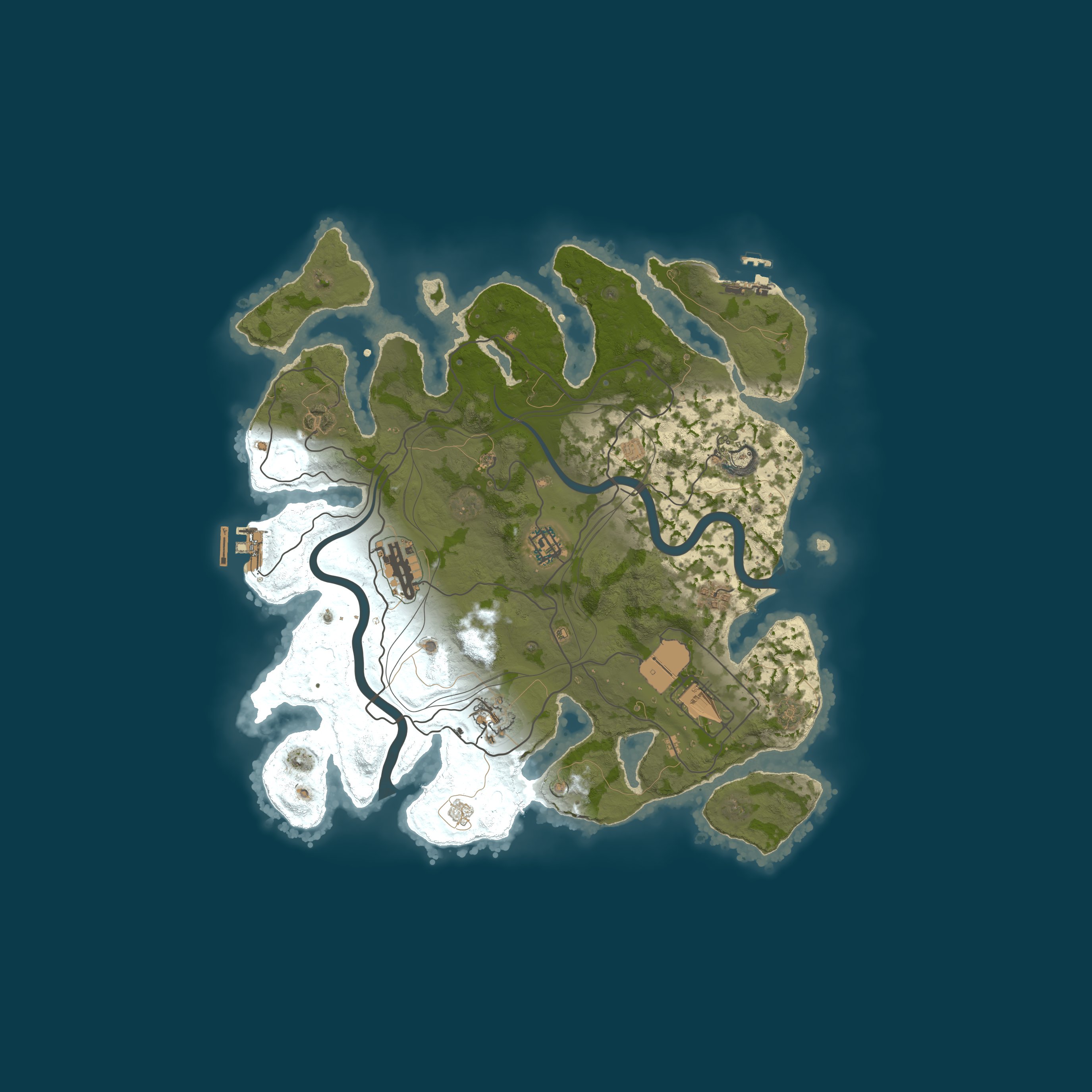 Map for WILD EU 5X SOLO/DUO |LOOT+|BPs+|KITS