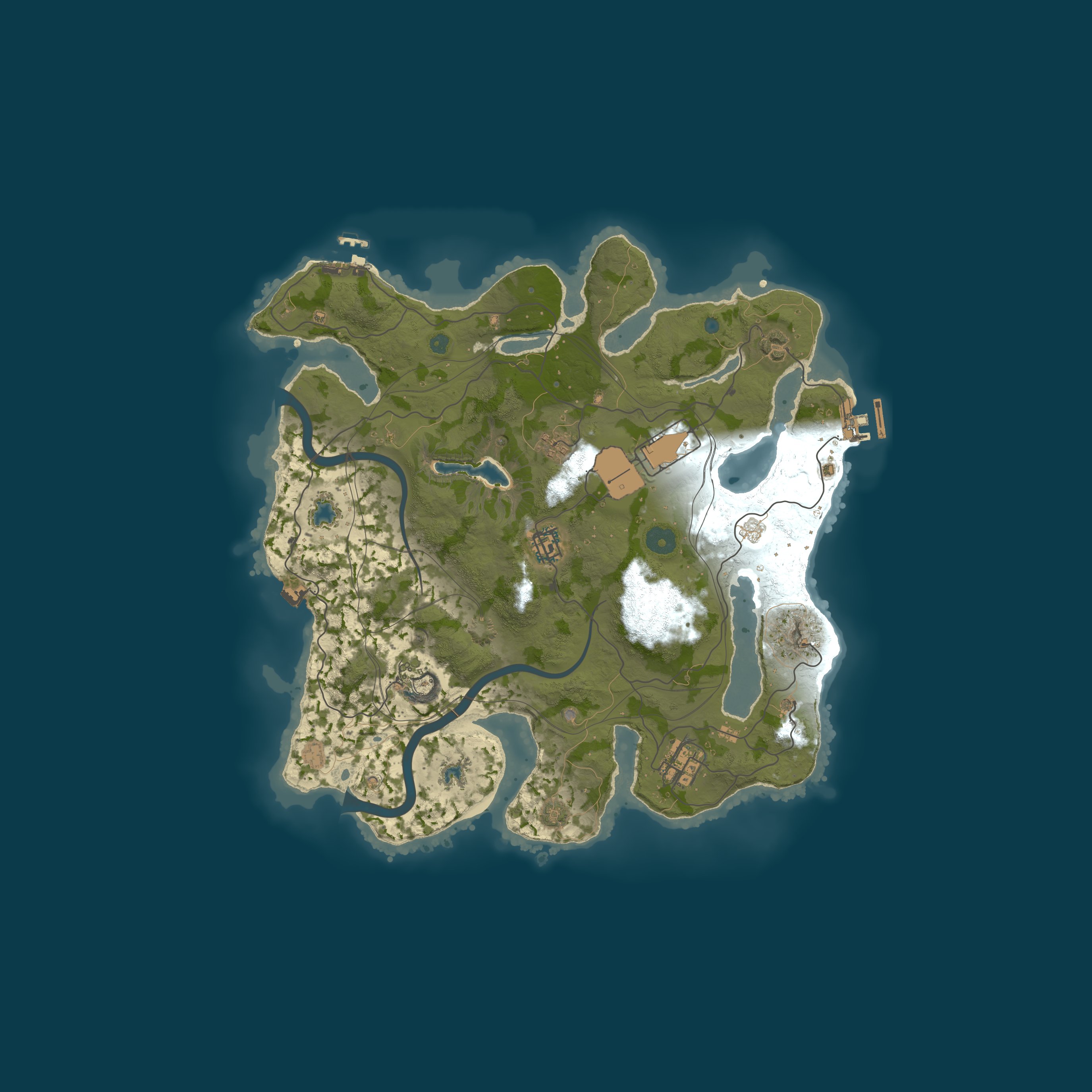 Карта сервера