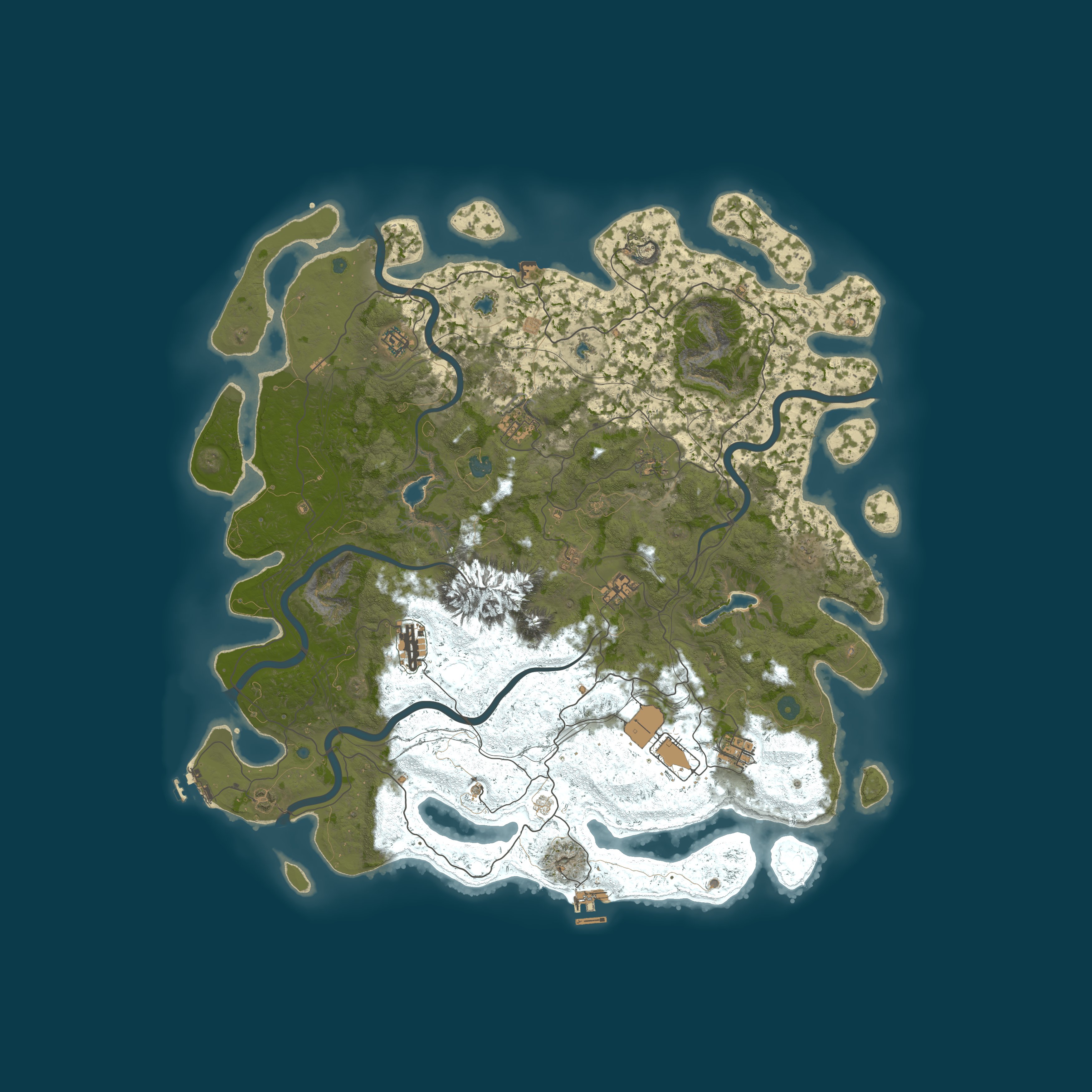 Map for The Cryptid Hollars  PVE/PVP (Warmode)