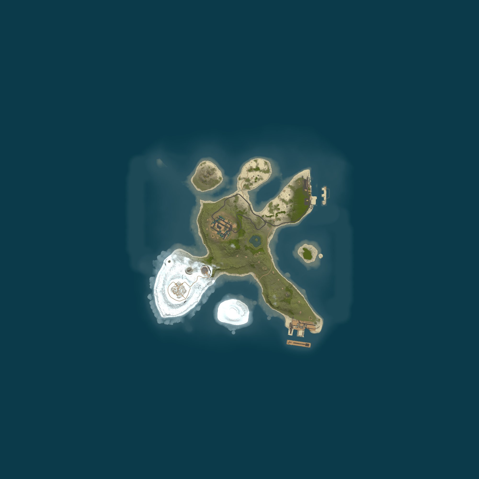 Map for PVE - Rust Server
