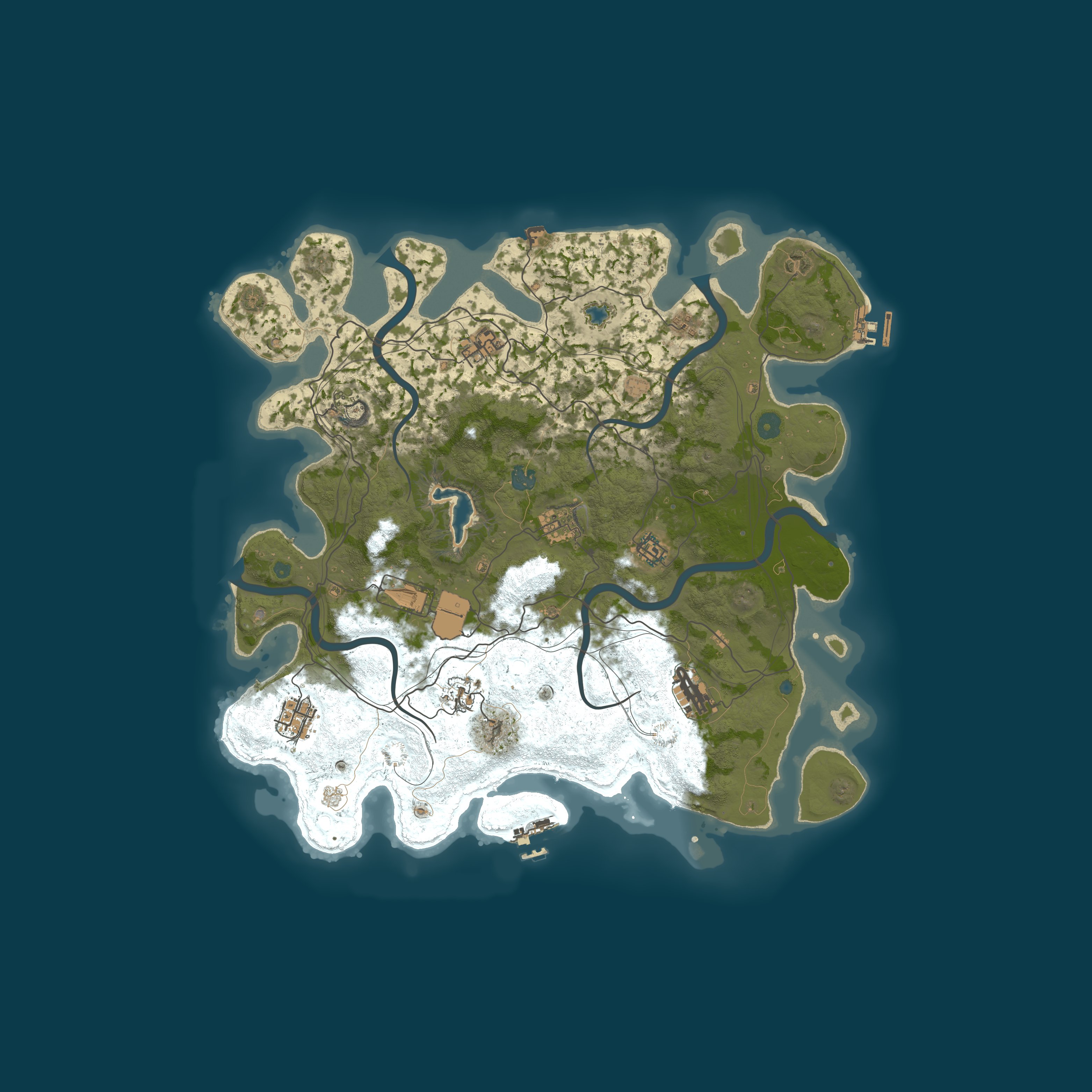 Map for Prizma Rust - Venus X2 |Solo/Duo/Trio| Wipe 11.05