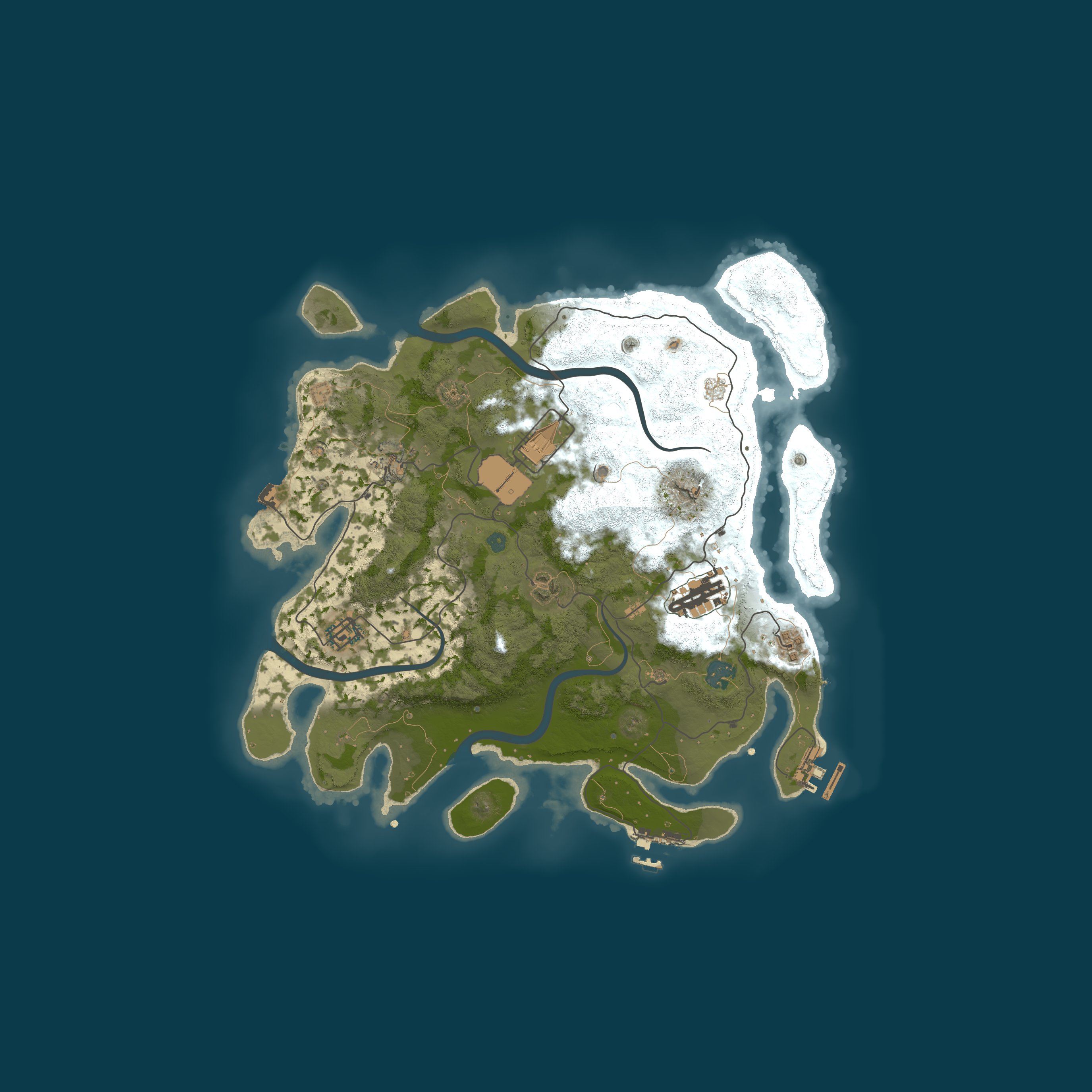 Map for Autistic Rust, please don't grief