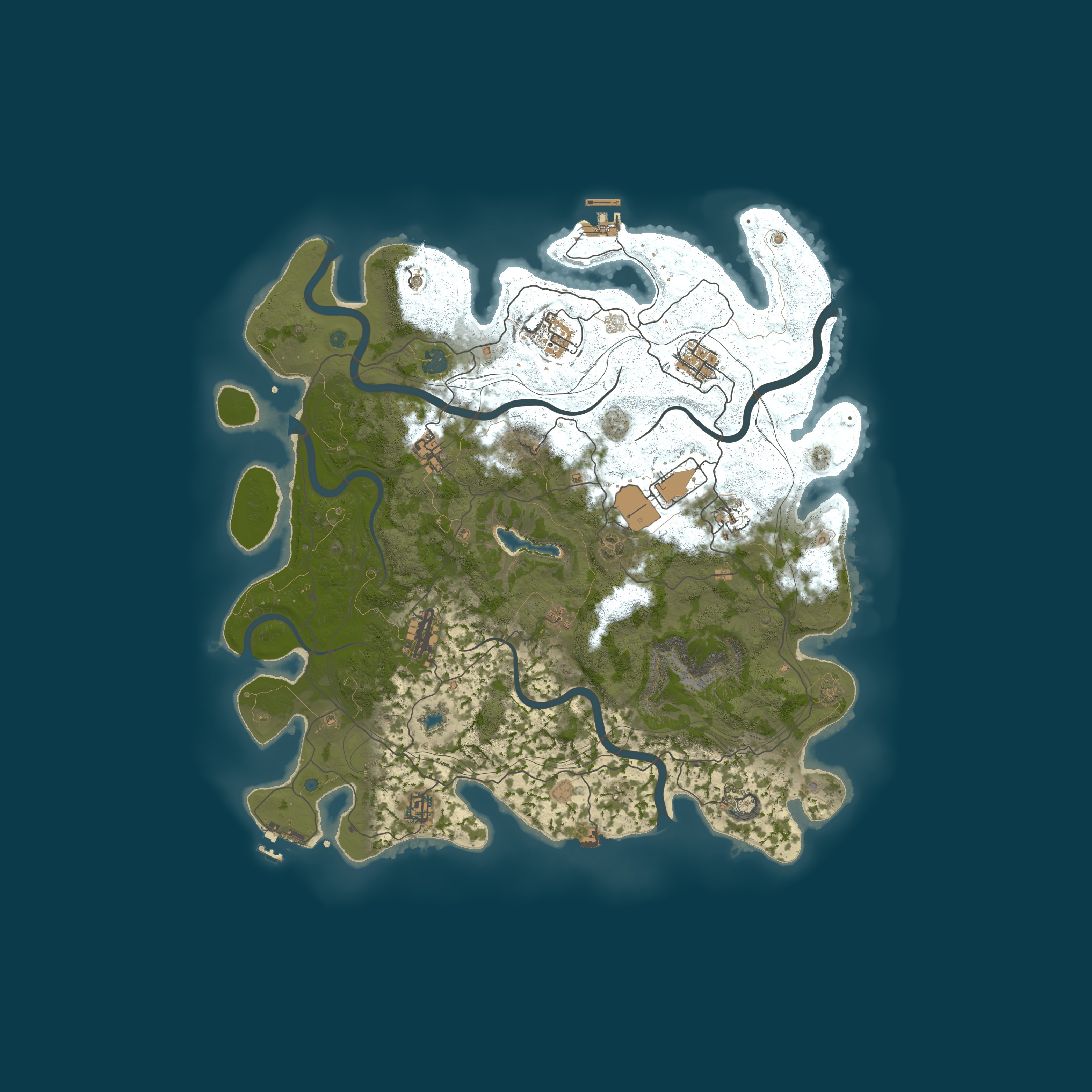 Map for Rusty Sheep 2.5 | 50% Upkeep | No Bp Wipe