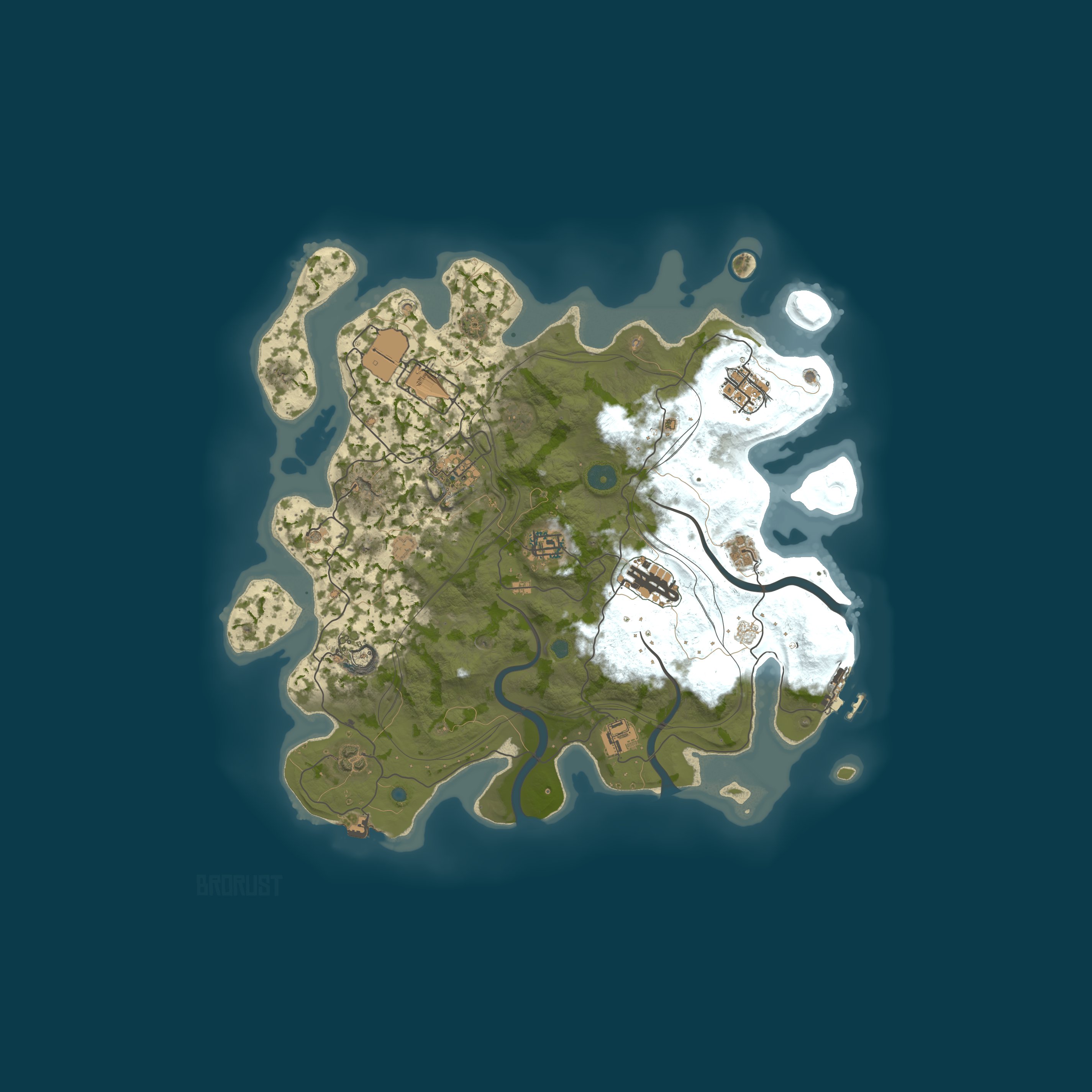 Custom Map map