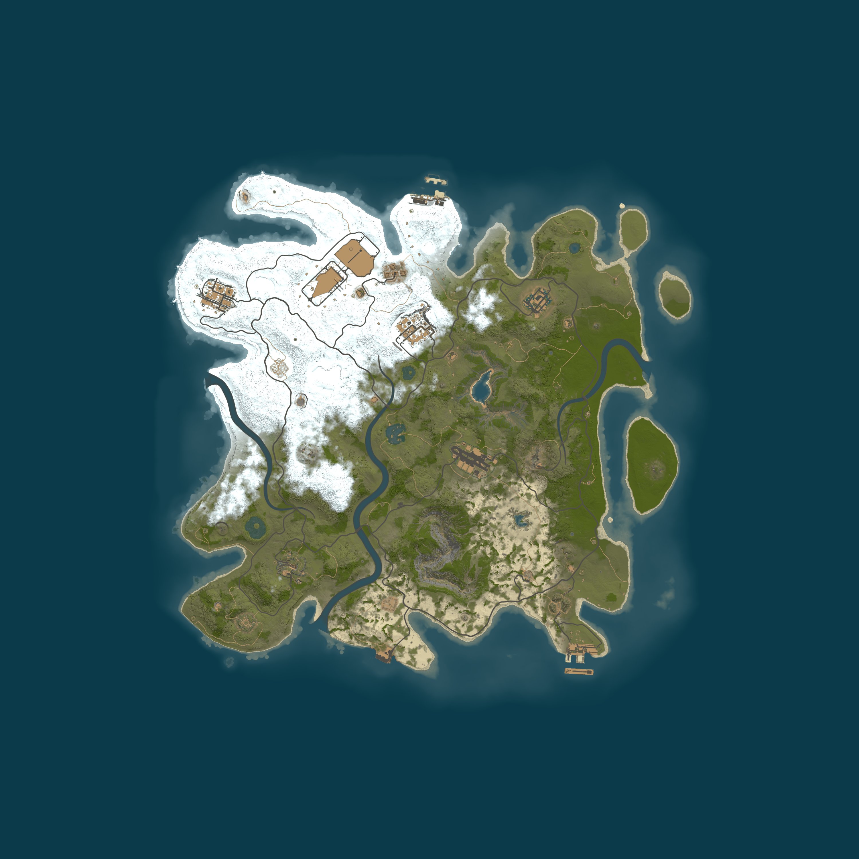 Map for 《宝宝巴士》萌新养老周清独狼双人3.20新开