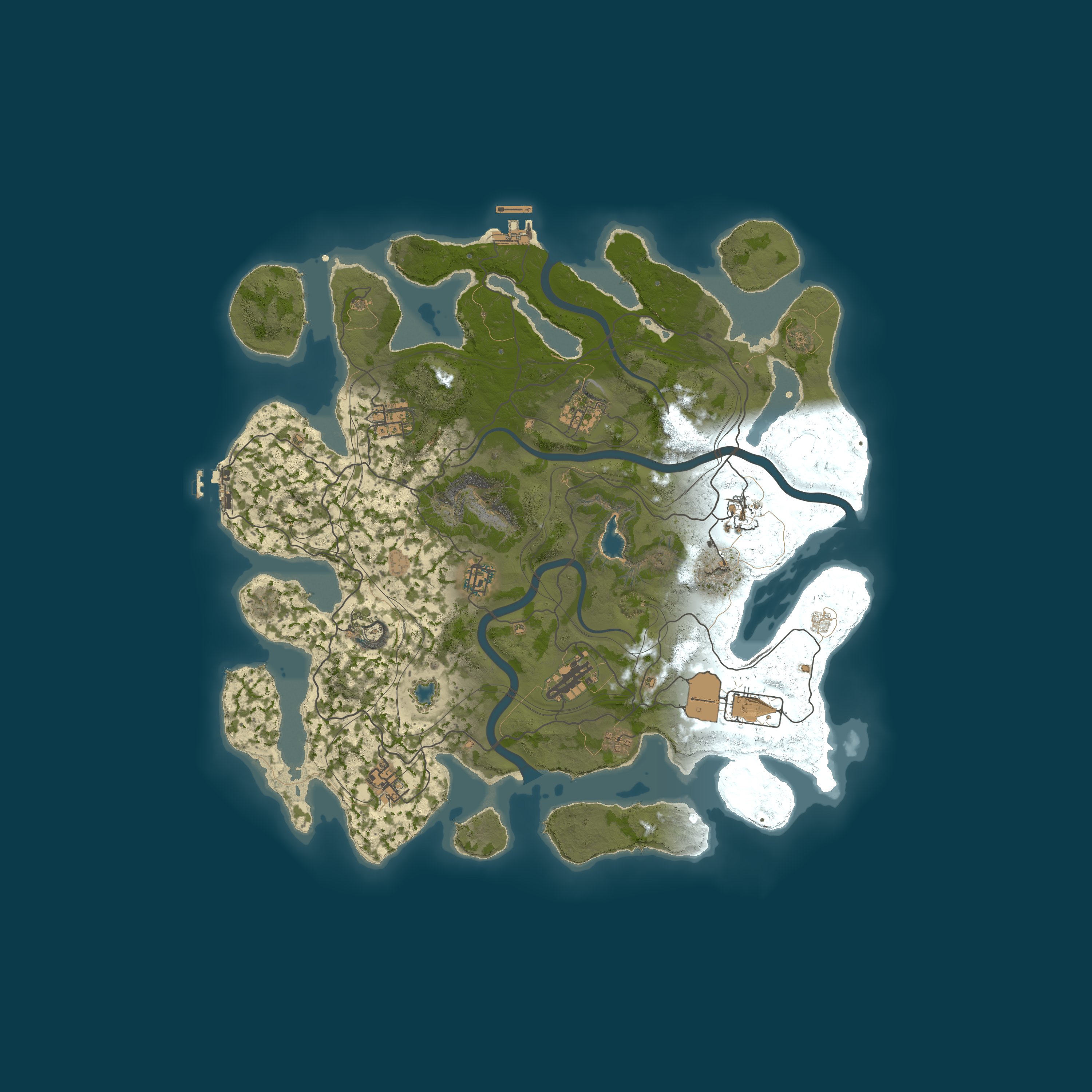 Rust map 4000/1337