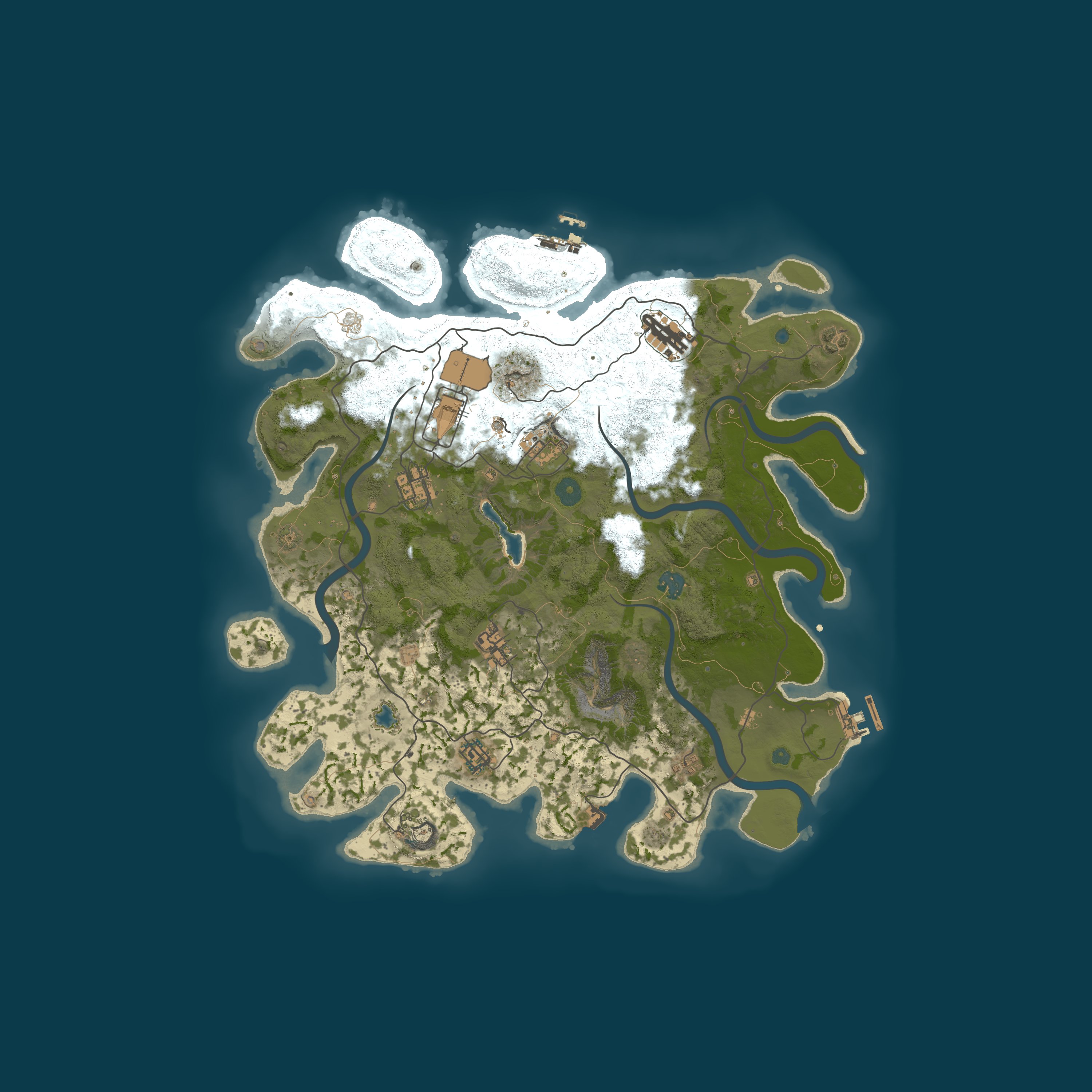 Map for [AU] Workingman's Relaxed Monthly / Low Upkeep / Chill