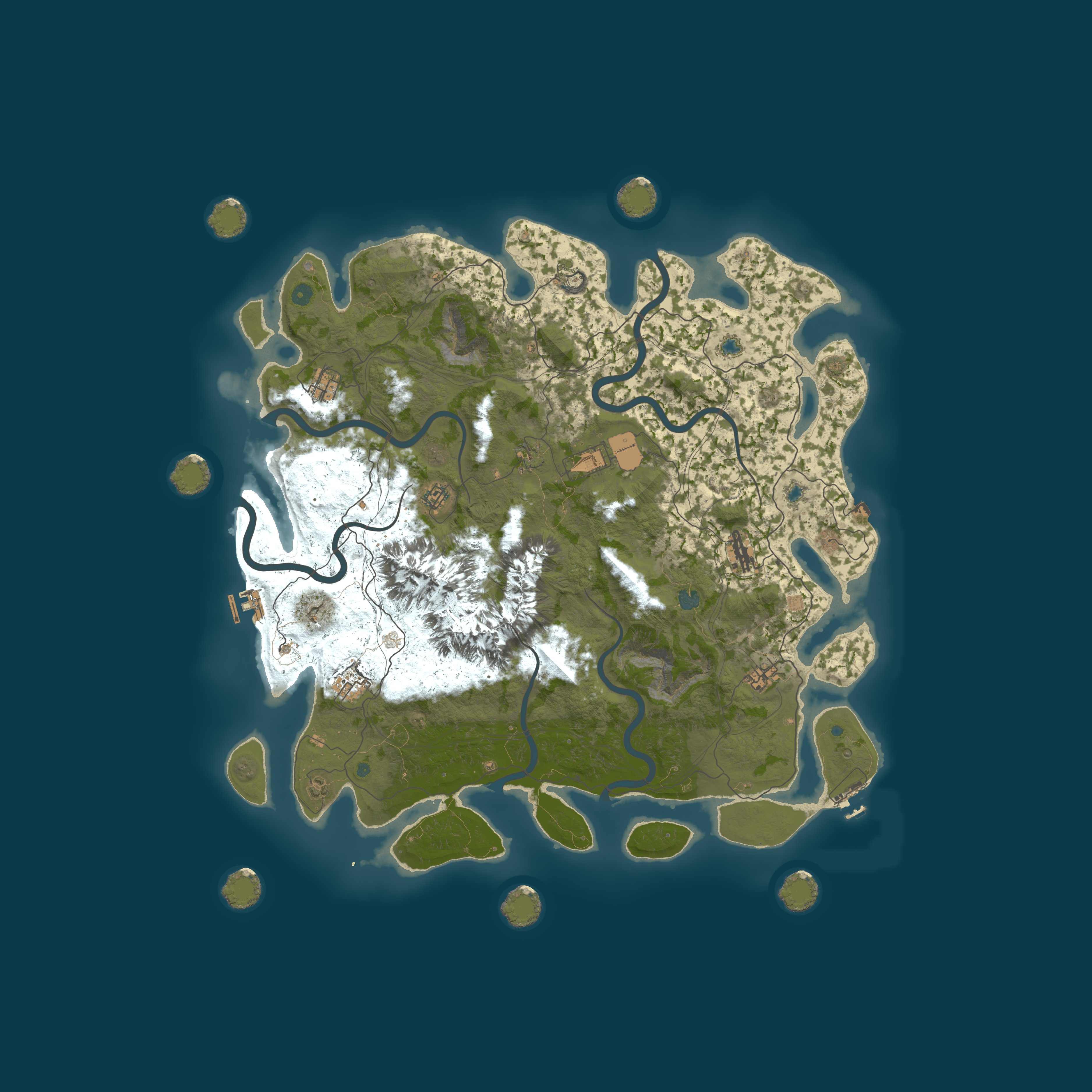 Map for Damnation PVE 10X 2.0|RAIDS|QUESTS|SKILLTREE|JETPACK