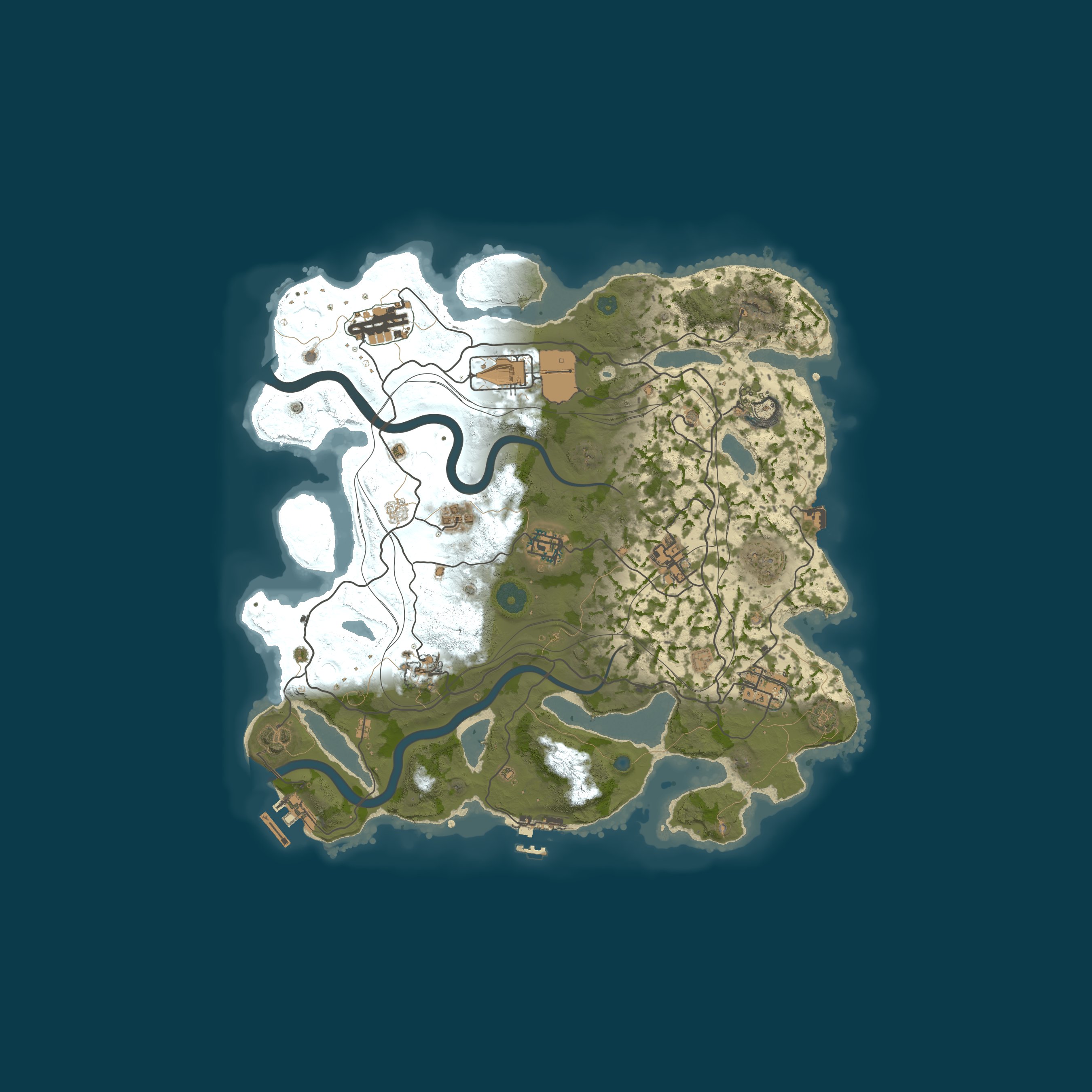 Map for DOPE 2X | SOLO/DUO | NO BPs | 50% UPKEEP | EU