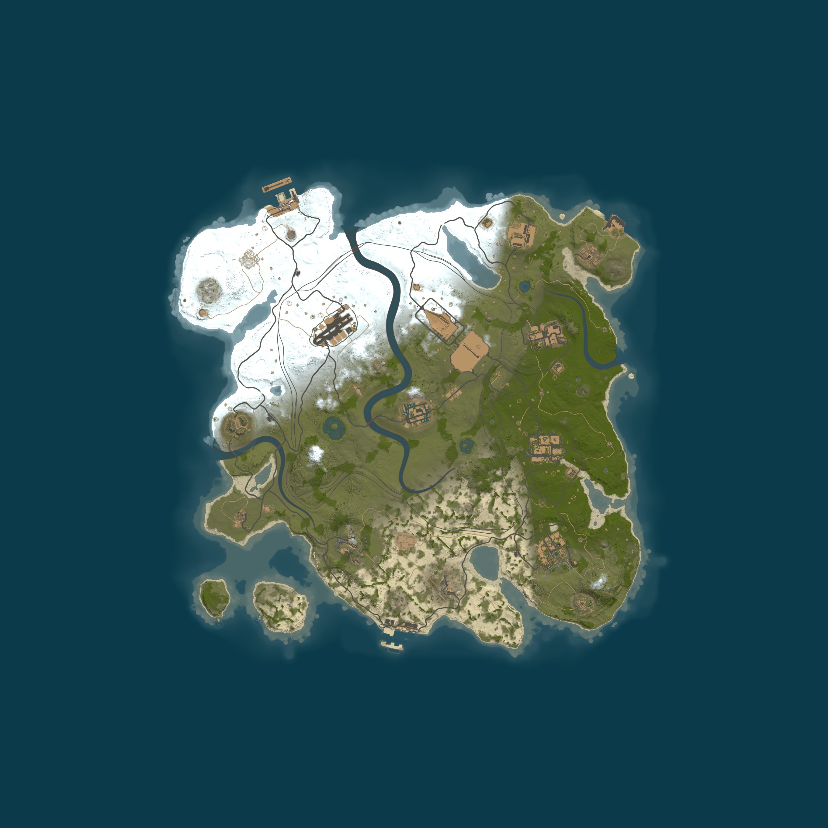 Rust map 3447/1